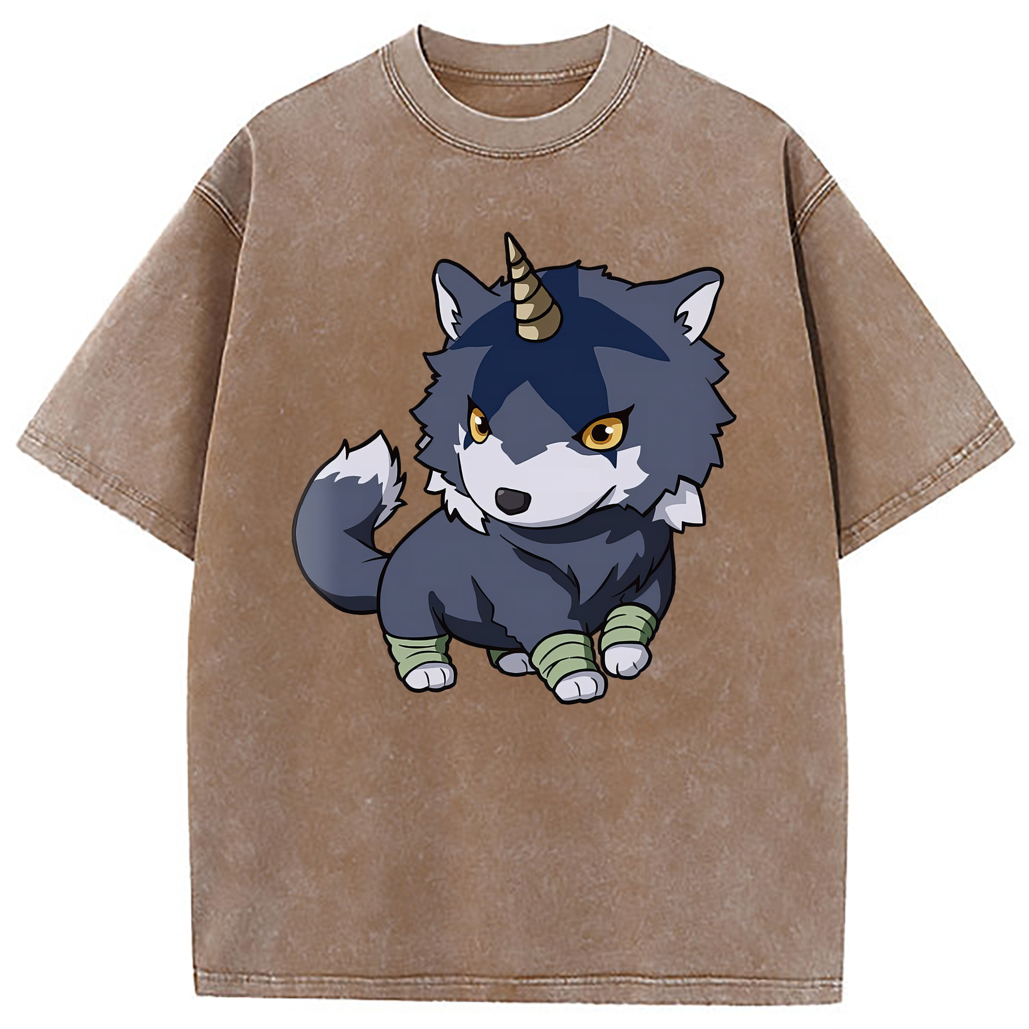 （画像用） 転スラ Regarding Reincarnated to Slime 綿100% ヴィンテージ風 半袖Tシャツ（フロントプリント）