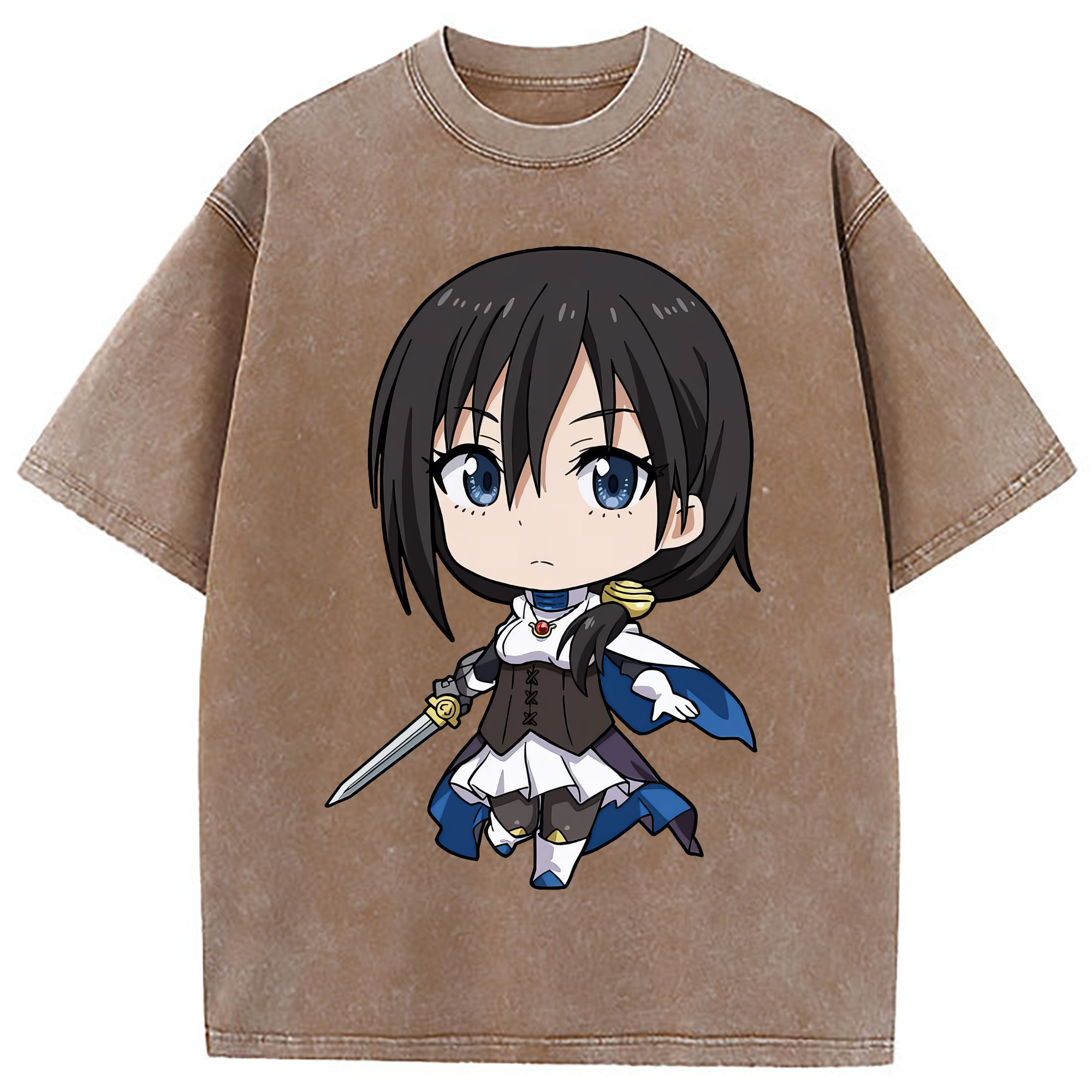（画像用） 転スラ Regarding Reincarnated to Slime 綿100% ヴィンテージ風 半袖Tシャツ（フロントプリント）