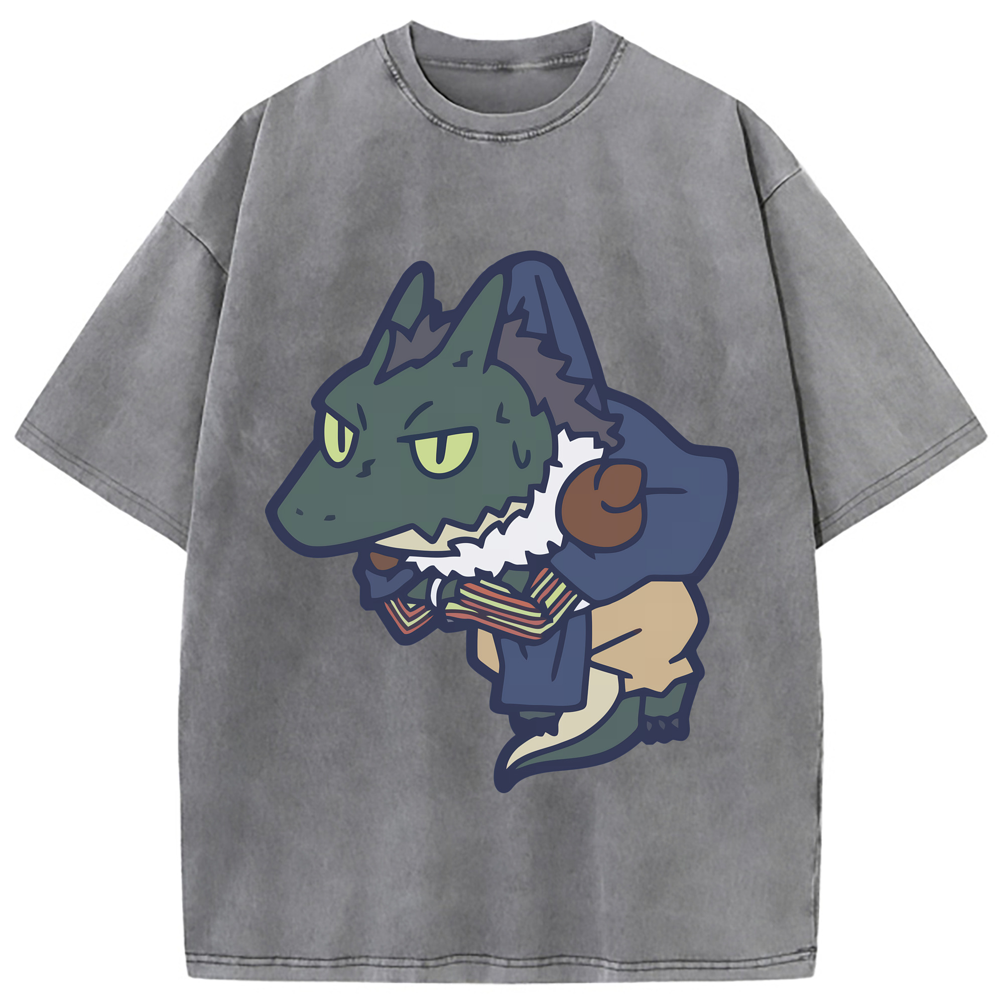 （画像用） 転スラ Regarding Reincarnated to Slime 綿100% ヴィンテージ風 半袖Tシャツ（フロントプリント）