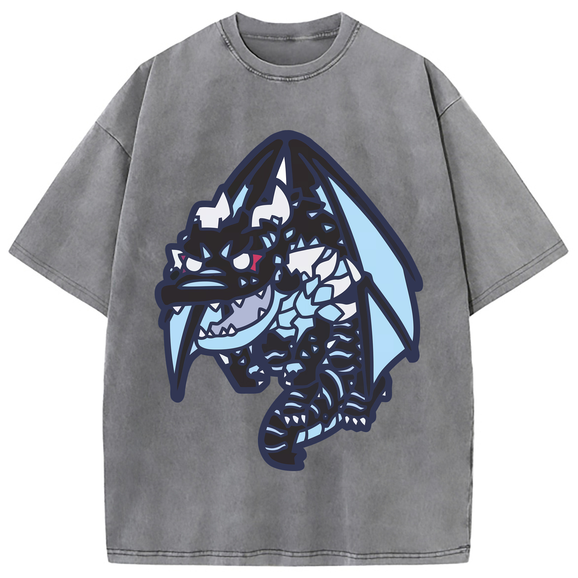 （画像用） 転スラ Regarding Reincarnated to Slime 綿100% ヴィンテージ風 半袖Tシャツ（フロントプリント）