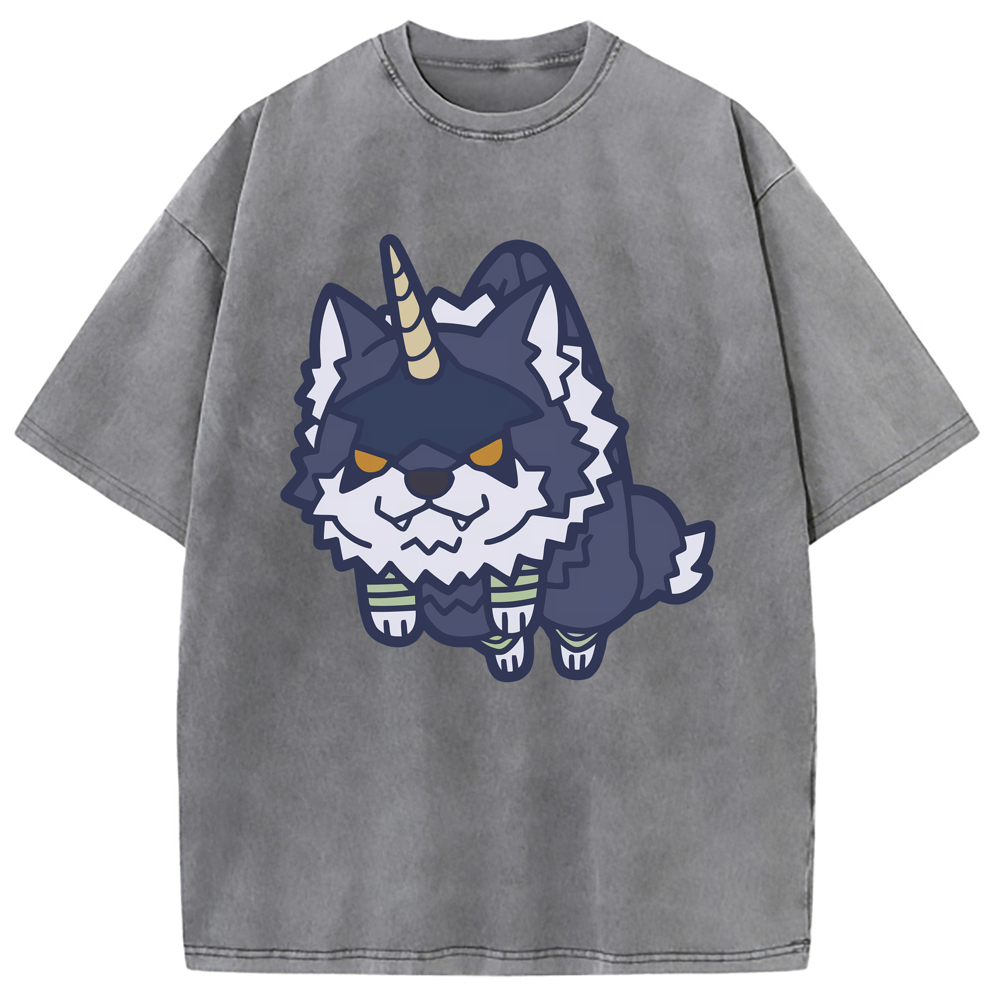 （画像用） 転スラ Regarding Reincarnated to Slime 綿100% ヴィンテージ風 半袖Tシャツ（フロントプリント）