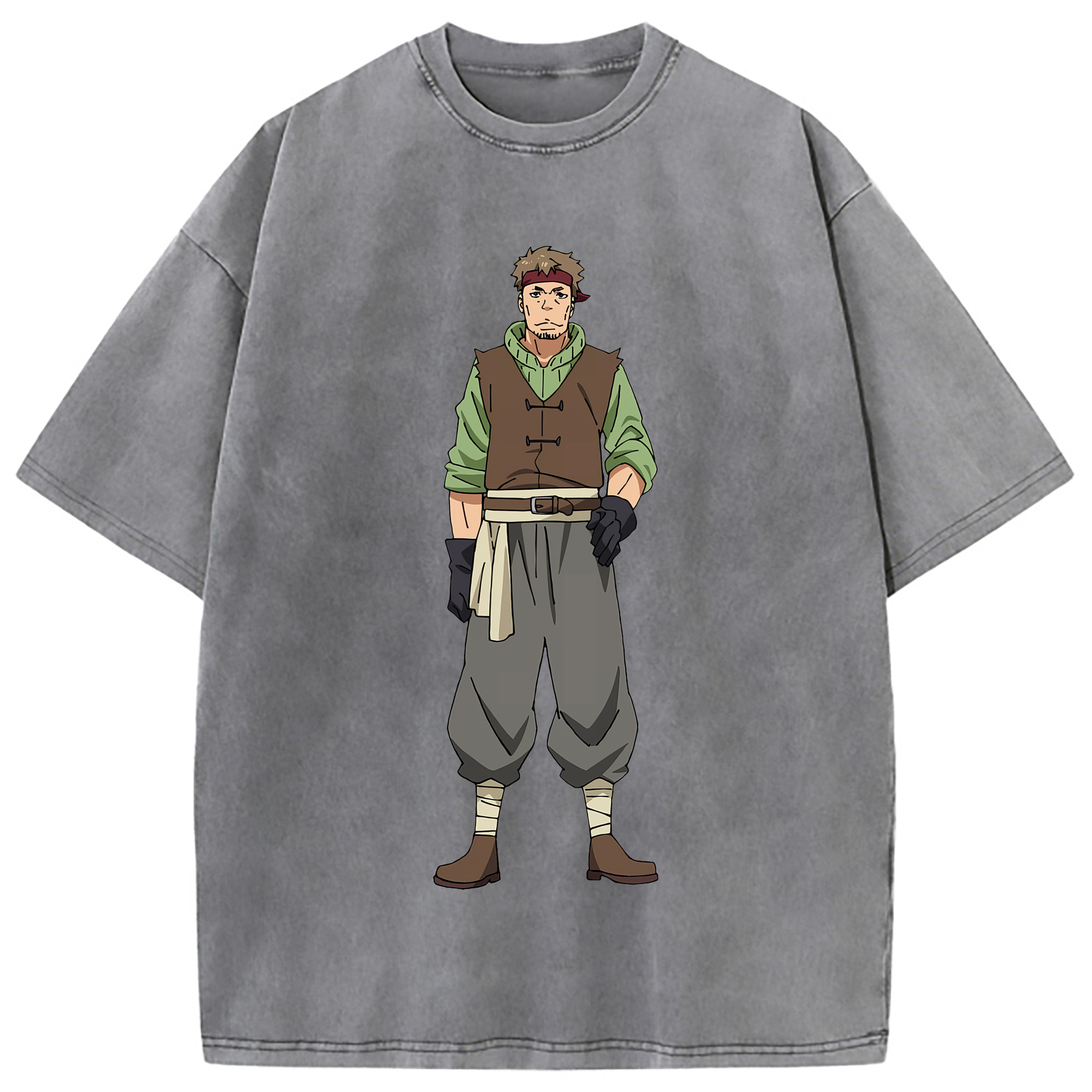 （画像用） 転スラ Regarding Reincarnated to Slime 綿100% ヴィンテージ風 半袖Tシャツ（フロントプリント）