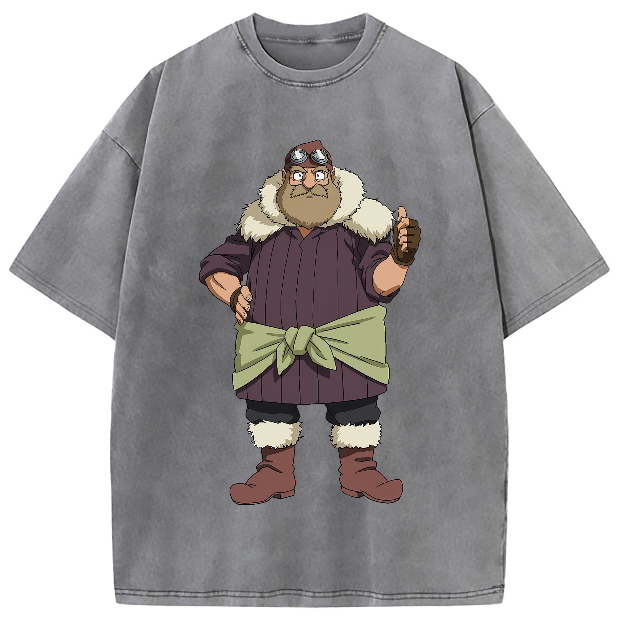 （画像用） 転スラ Regarding Reincarnated to Slime 綿100% ヴィンテージ風 半袖Tシャツ（フロントプリント）