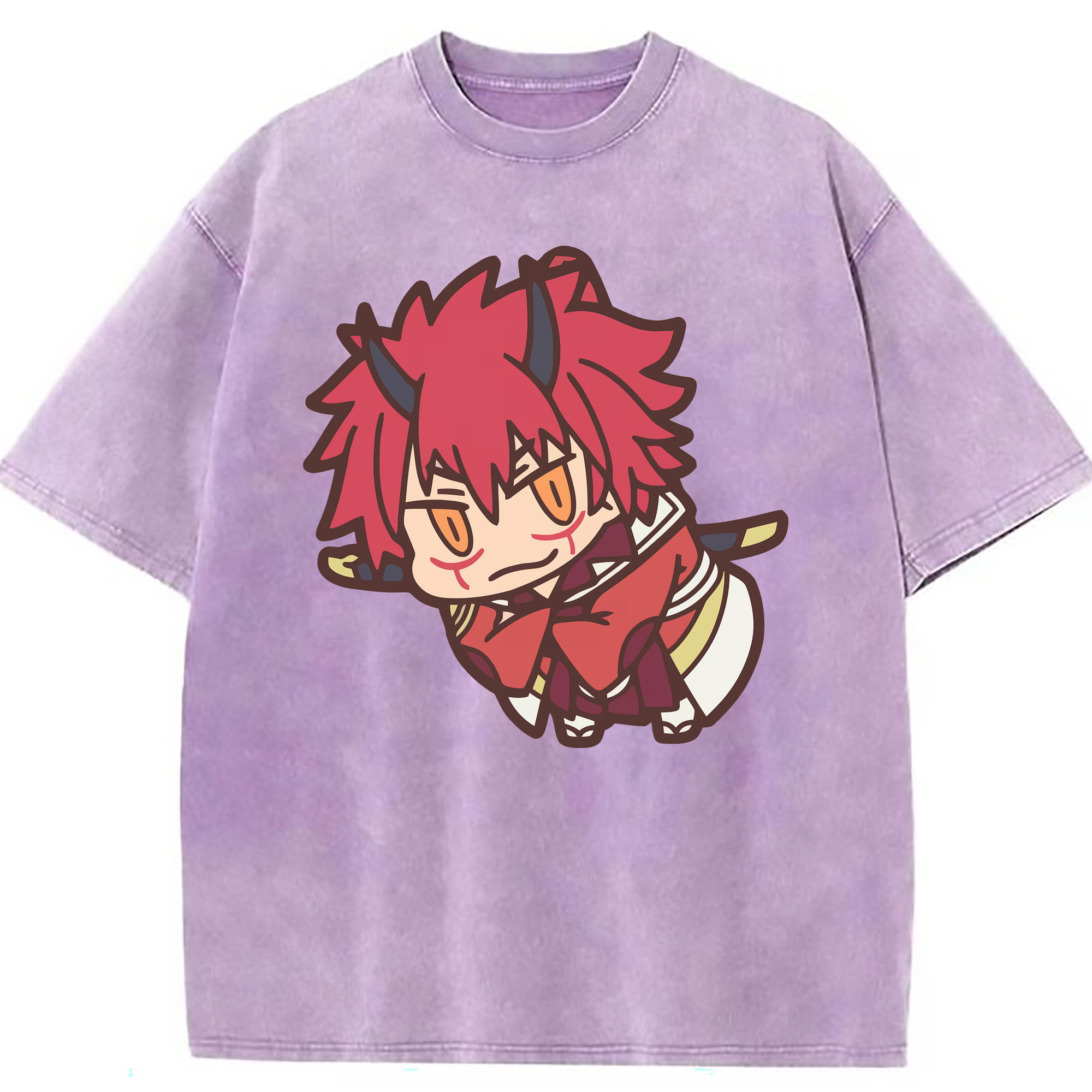 （画像用） 転スラ Regarding Reincarnated to Slime 綿100% ヴィンテージ風 半袖Tシャツ（フロントプリント）