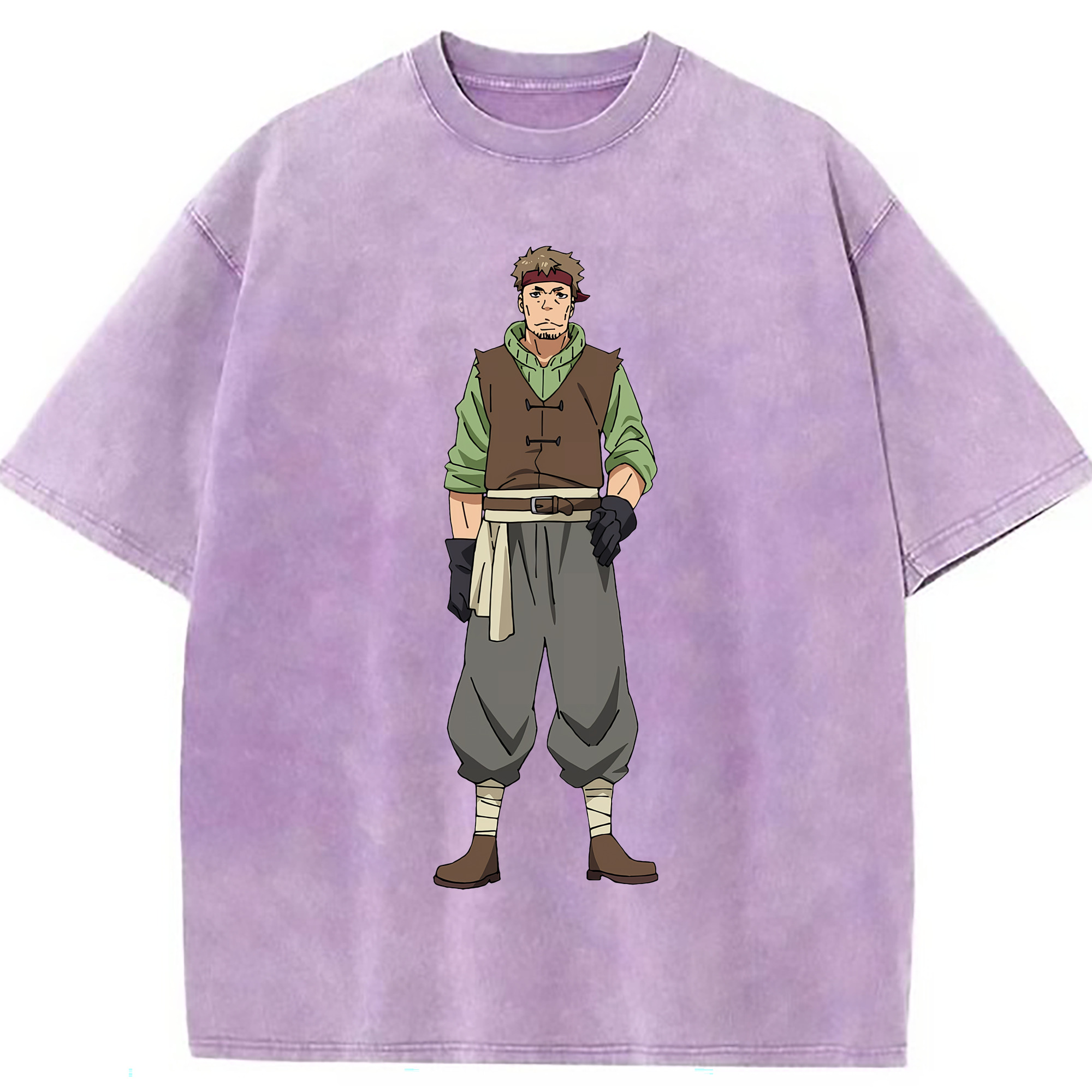 （画像用） 転スラ Regarding Reincarnated to Slime 綿100% ヴィンテージ風 半袖Tシャツ（フロントプリント）