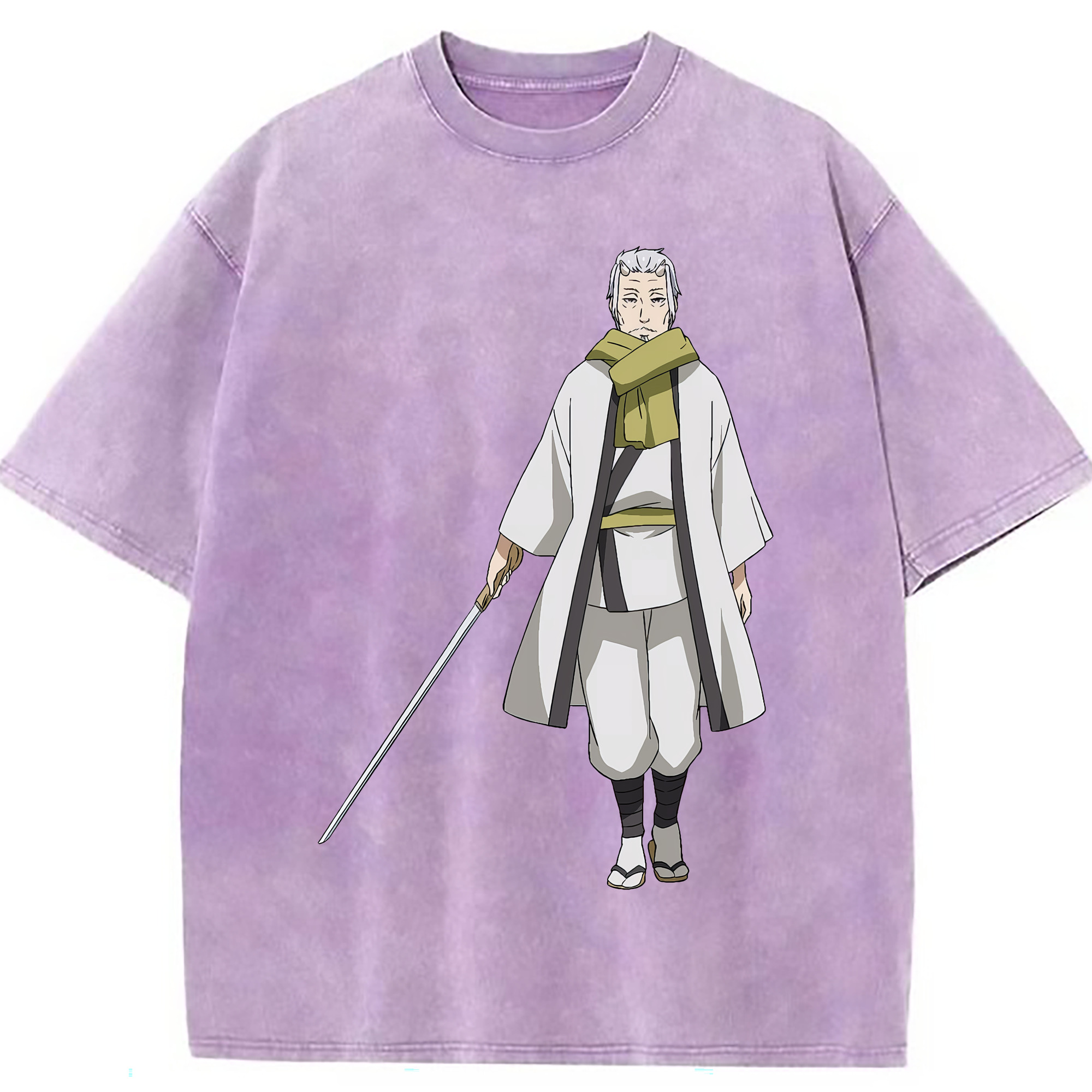 （画像用） 転スラ Regarding Reincarnated to Slime 綿100% ヴィンテージ風 半袖Tシャツ（フロントプリント）