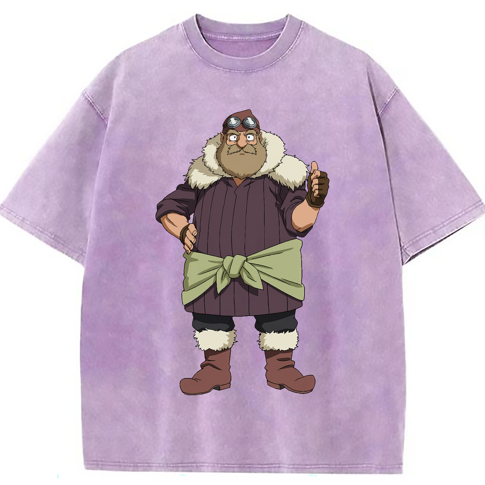 （画像用） 転スラ Regarding Reincarnated to Slime 綿100% ヴィンテージ風 半袖Tシャツ（フロントプリント）
