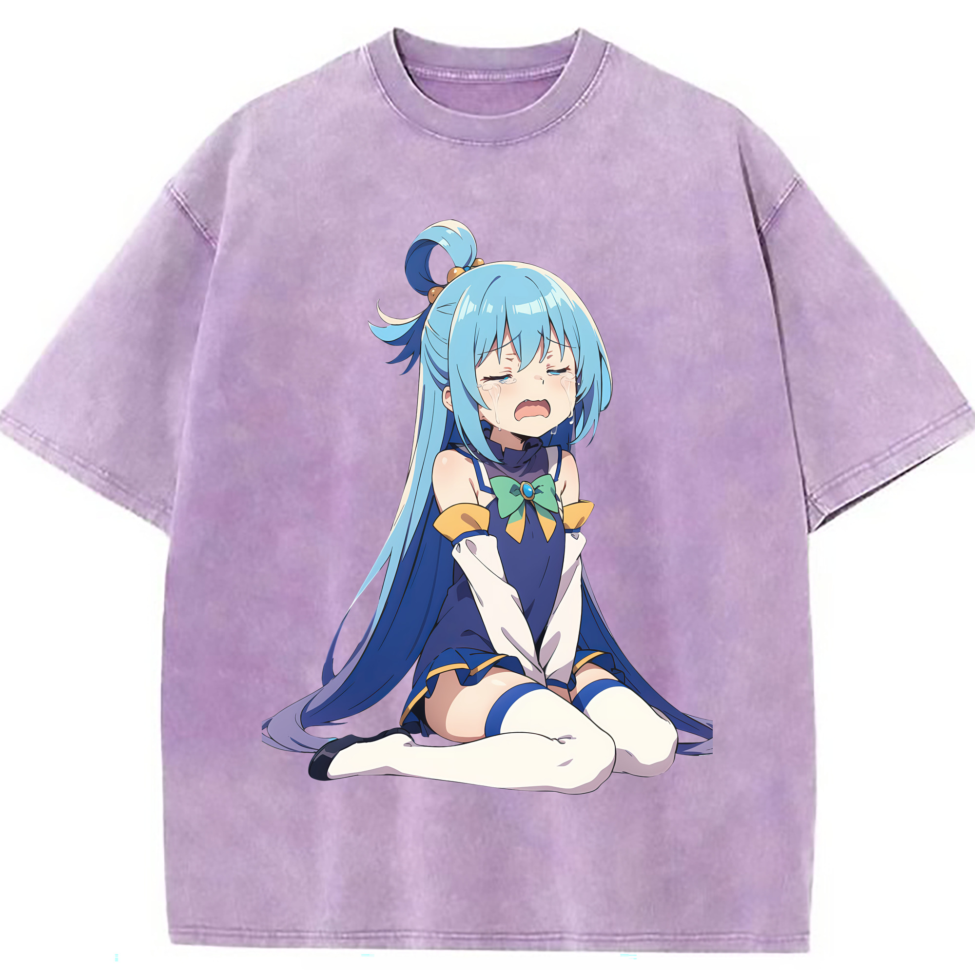 （画像用） 転スラ Regarding Reincarnated to Slime 綿100% ヴィンテージ風 半袖Tシャツ（フロントプリント）