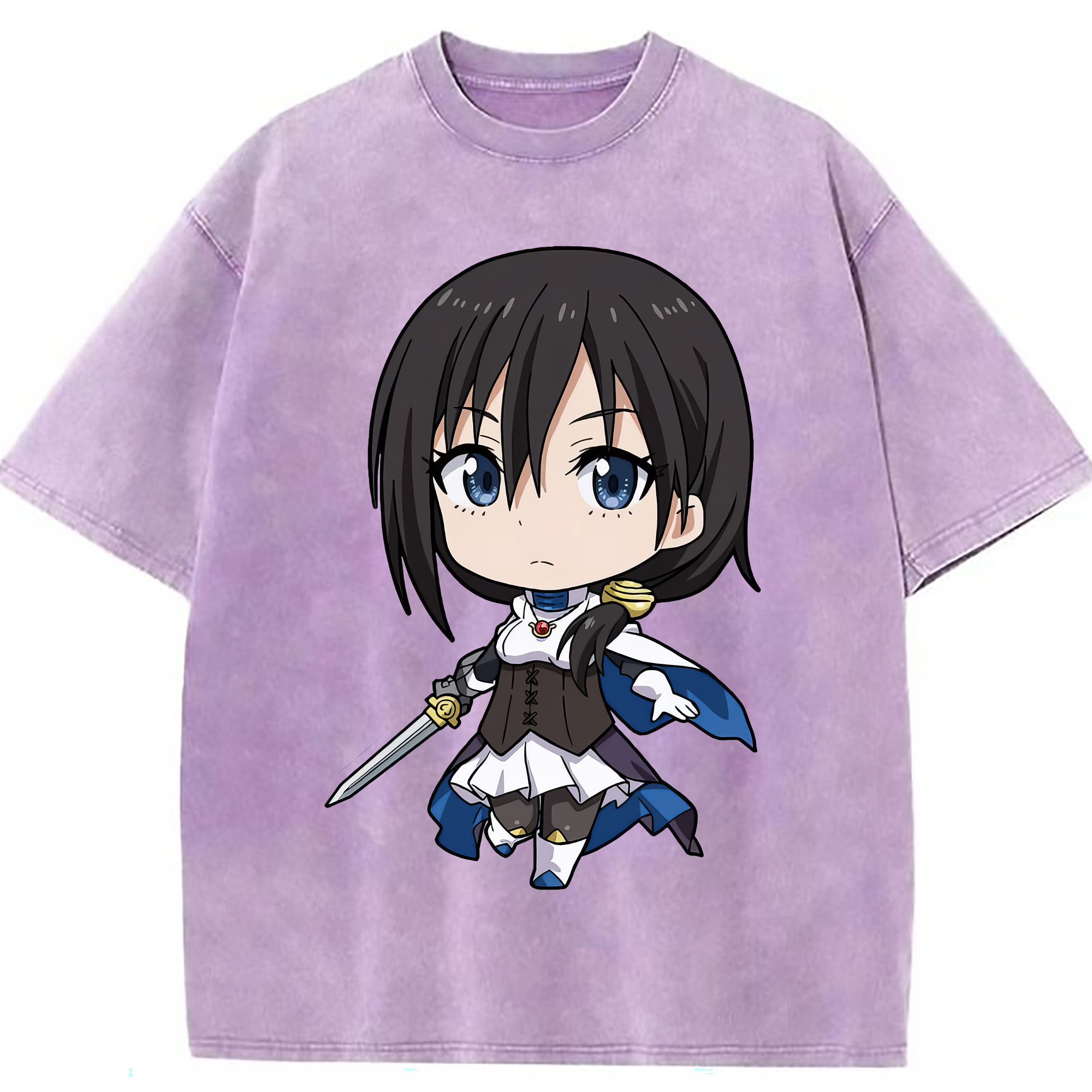 （画像用） 転スラ Regarding Reincarnated to Slime 綿100% ヴィンテージ風 半袖Tシャツ（フロントプリント）