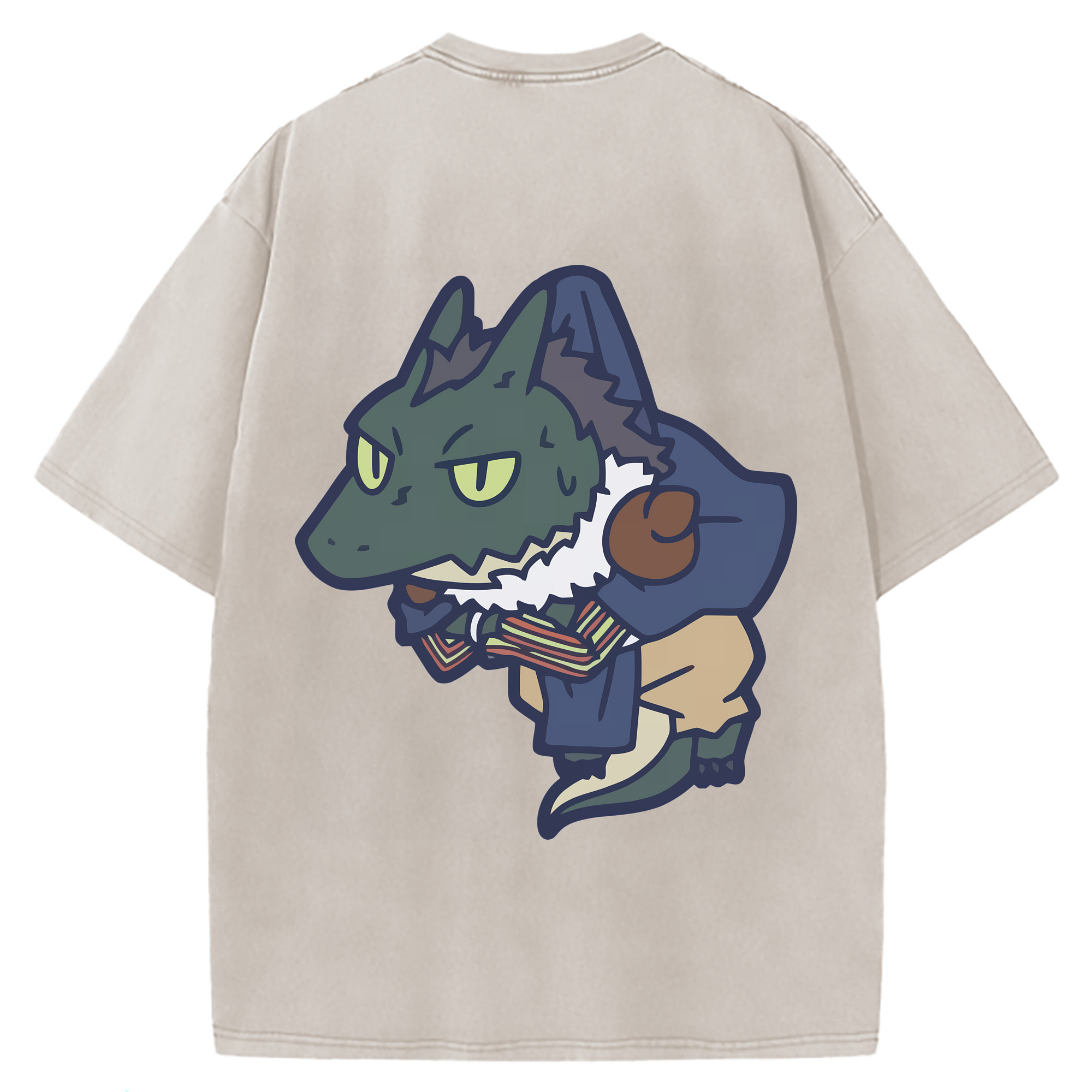 （画像用） 転スラ Regarding Reincarnated to Slime 綿100% ヴィンテージ風 半袖Tシャツ（背面プリント）