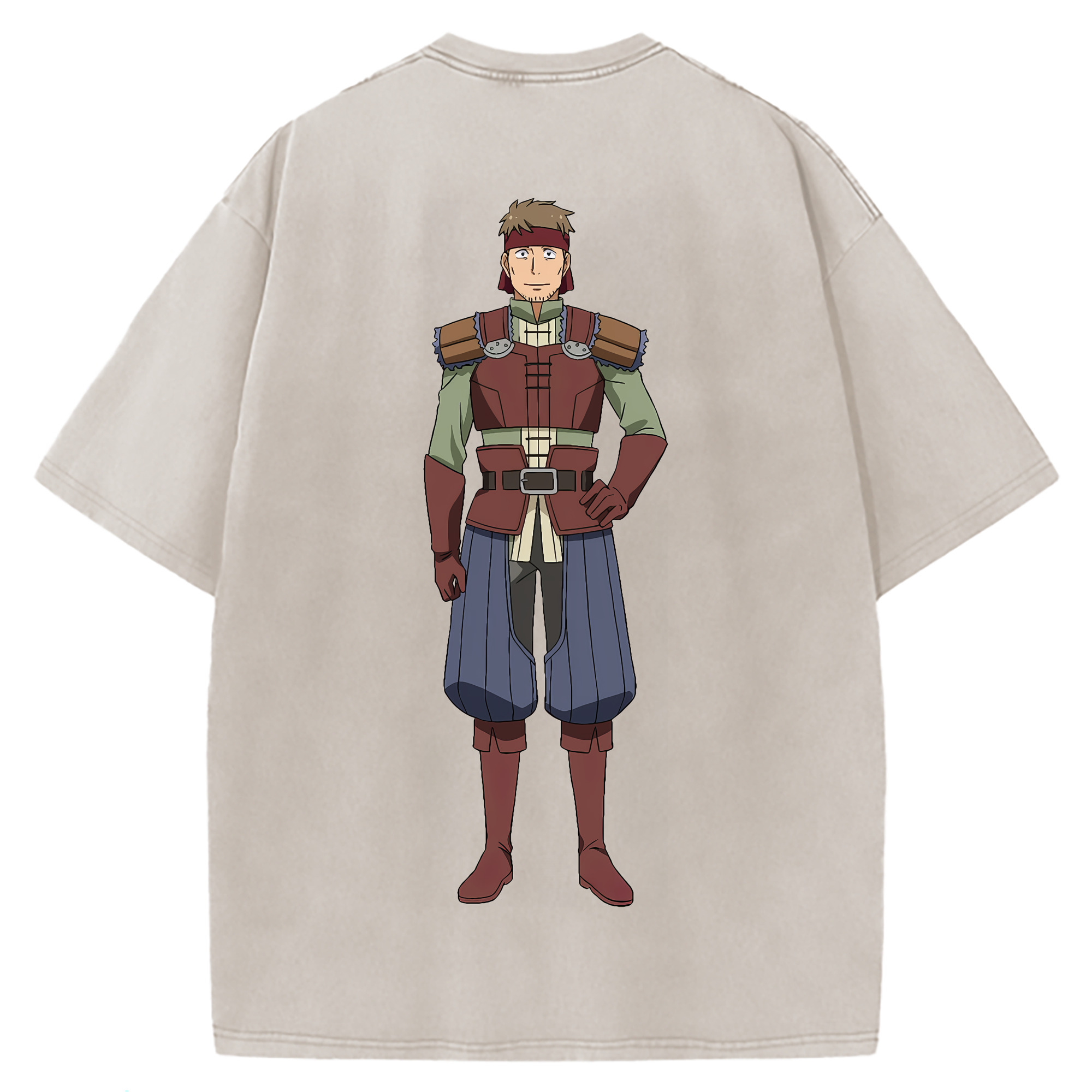 （画像用） 転スラ Regarding Reincarnated to Slime 綿100% ヴィンテージ風 半袖Tシャツ（背面プリント）