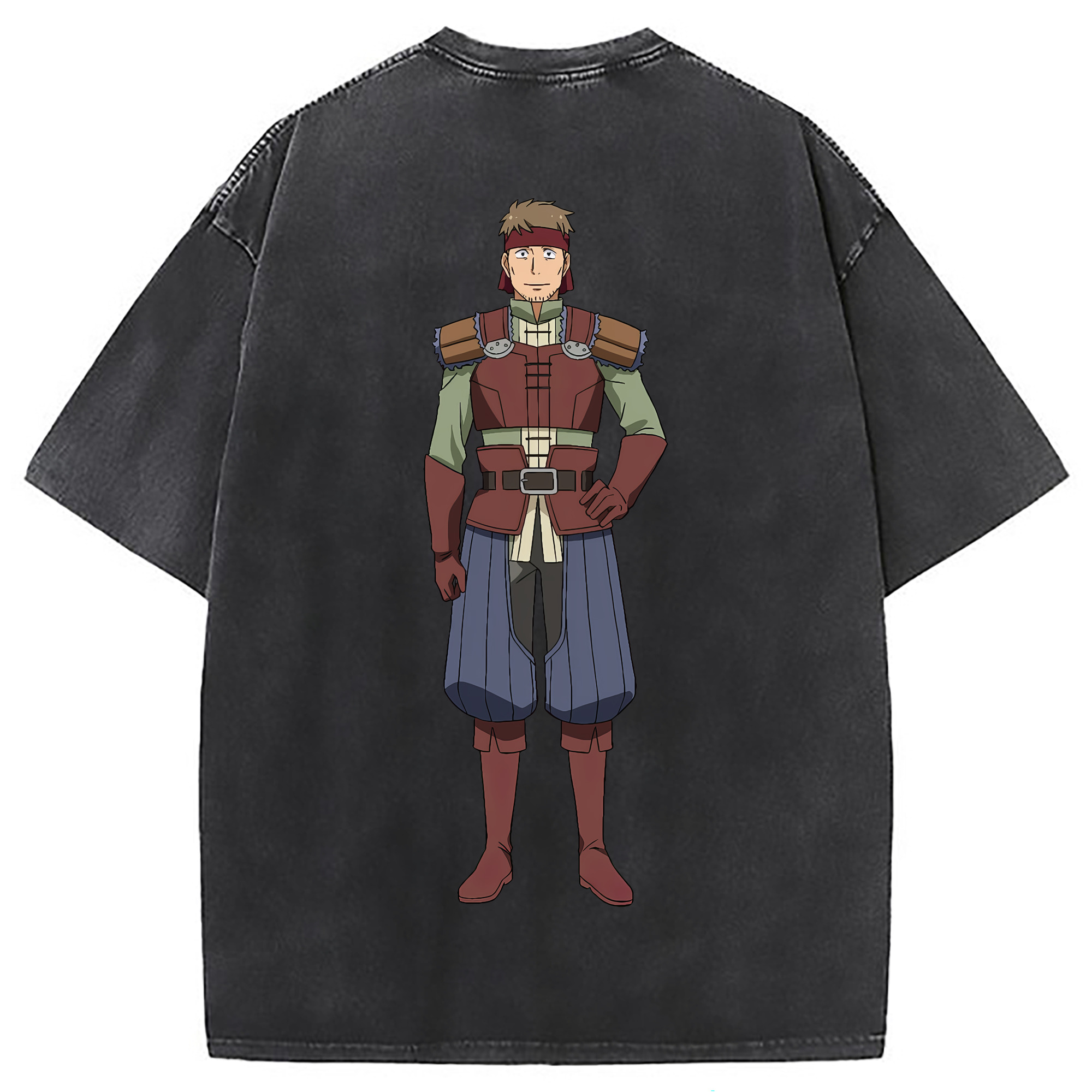 （画像用） 転スラ Regarding Reincarnated to Slime 綿100% ヴィンテージ風 半袖Tシャツ（背面プリント）
