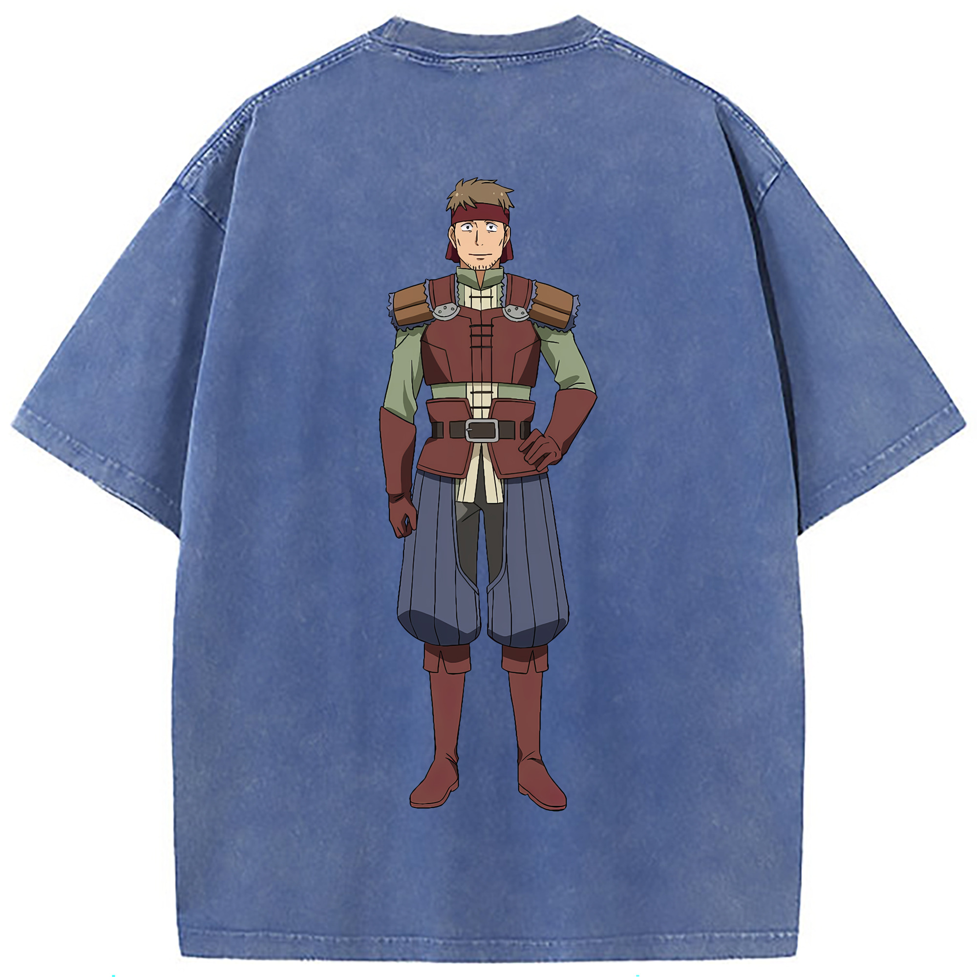 （画像用） 転スラ Regarding Reincarnated to Slime 綿100% ヴィンテージ風 半袖Tシャツ（背面プリント）