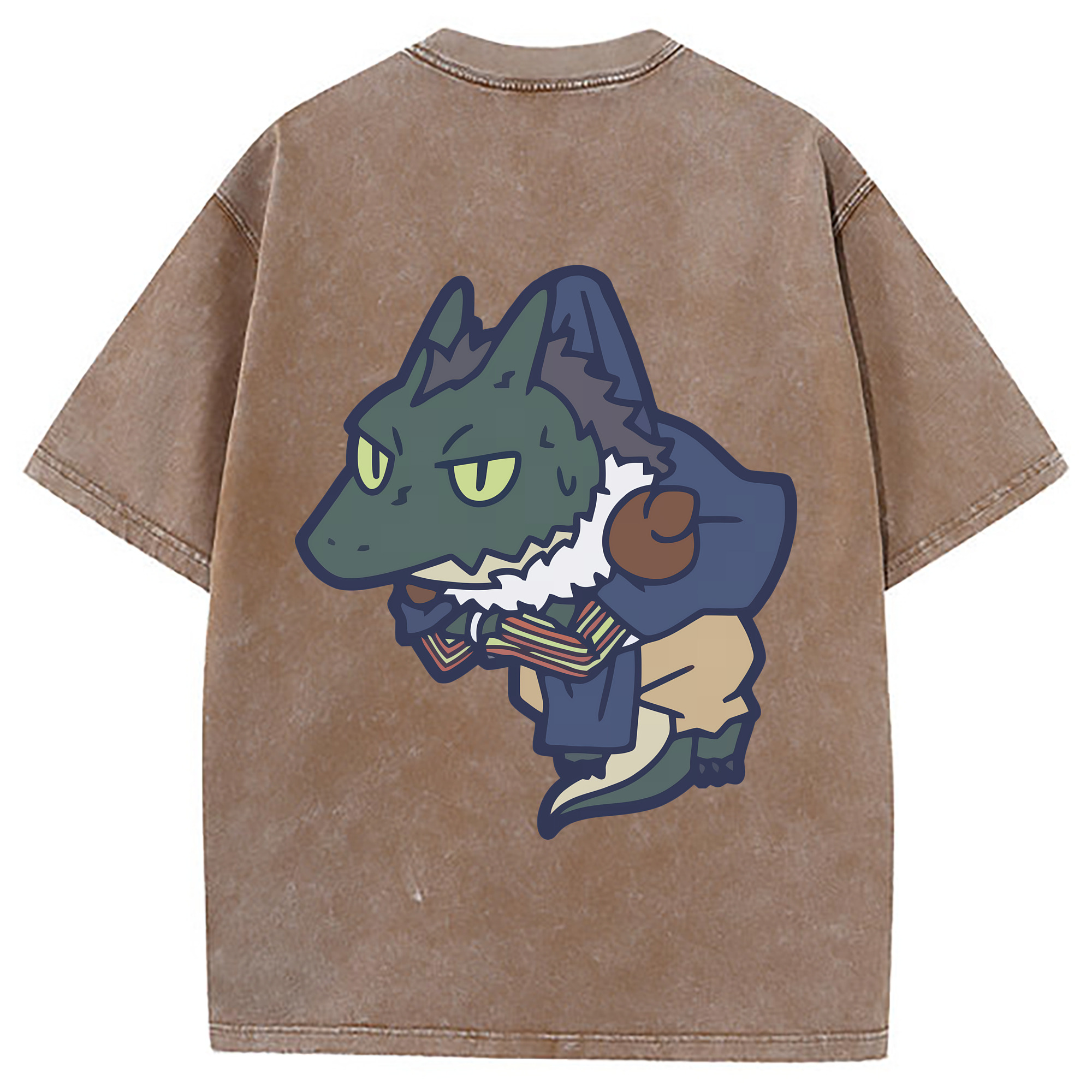 （画像用） 転スラ Regarding Reincarnated to Slime 綿100% ヴィンテージ風 半袖Tシャツ（背面プリント）