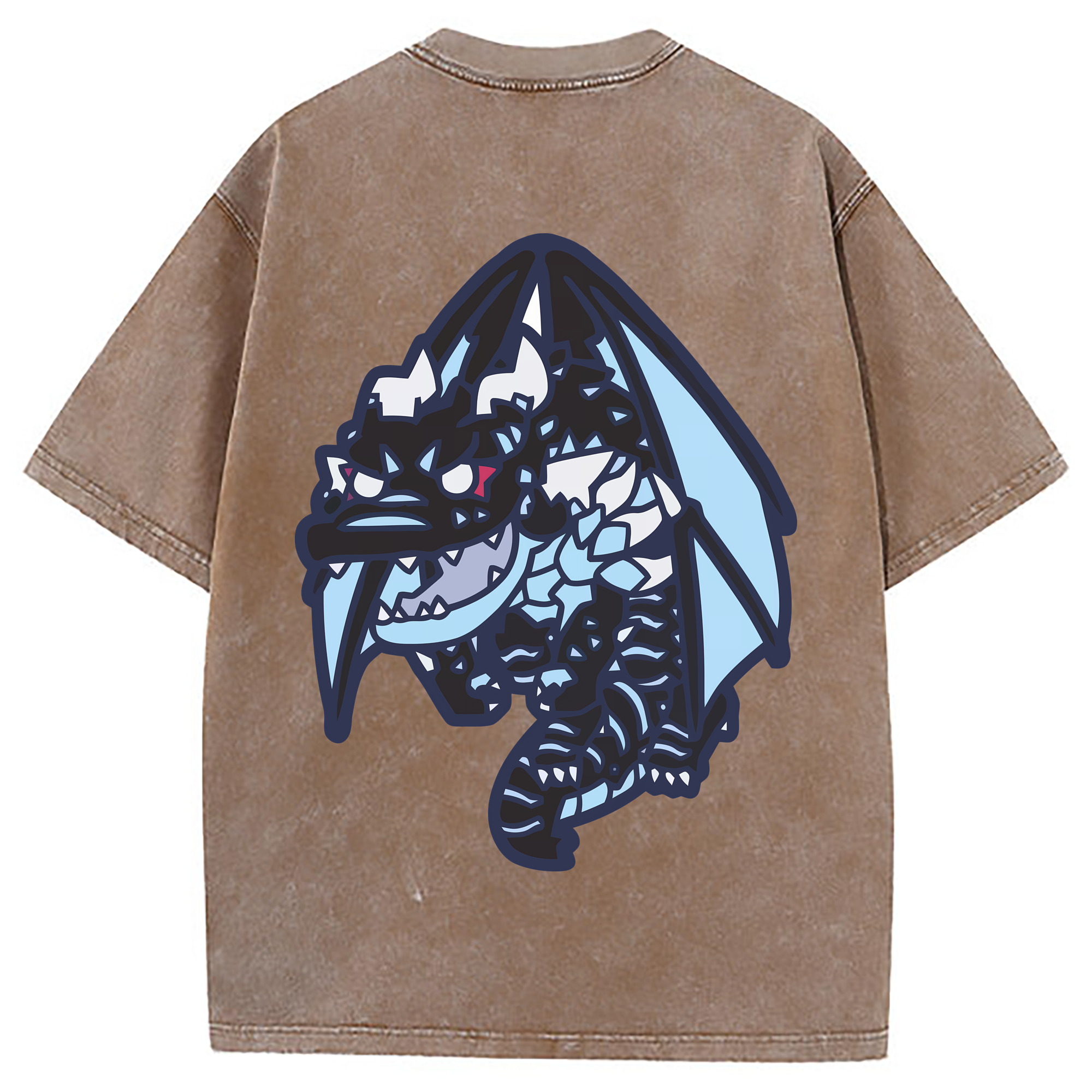 （画像用） 転スラ Regarding Reincarnated to Slime 綿100% ヴィンテージ風 半袖Tシャツ（背面プリント）