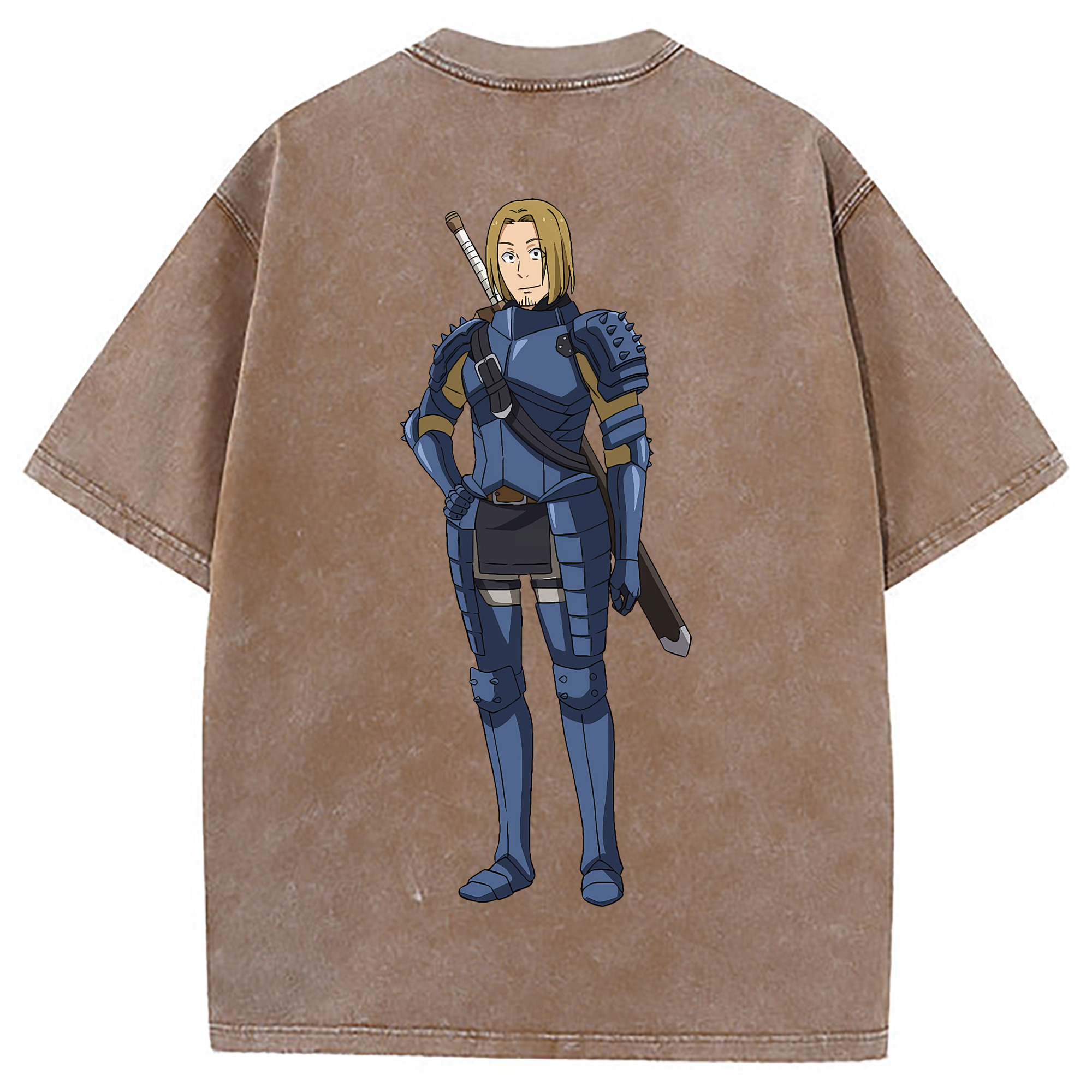 （画像用） 転スラ Regarding Reincarnated to Slime 綿100% ヴィンテージ風 半袖Tシャツ（背面プリント）