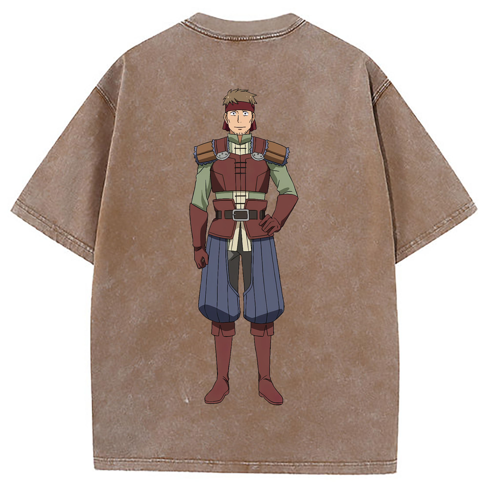 （画像用） 転スラ Regarding Reincarnated to Slime 綿100% ヴィンテージ風 半袖Tシャツ（背面プリント）