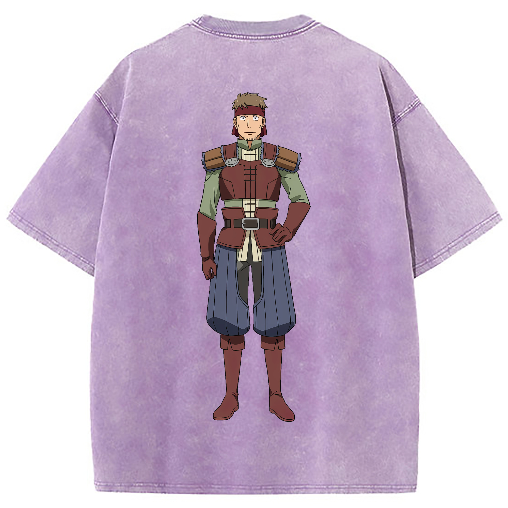 （画像用） 転スラ Regarding Reincarnated to Slime 綿100% ヴィンテージ風 半袖Tシャツ（背面プリント）