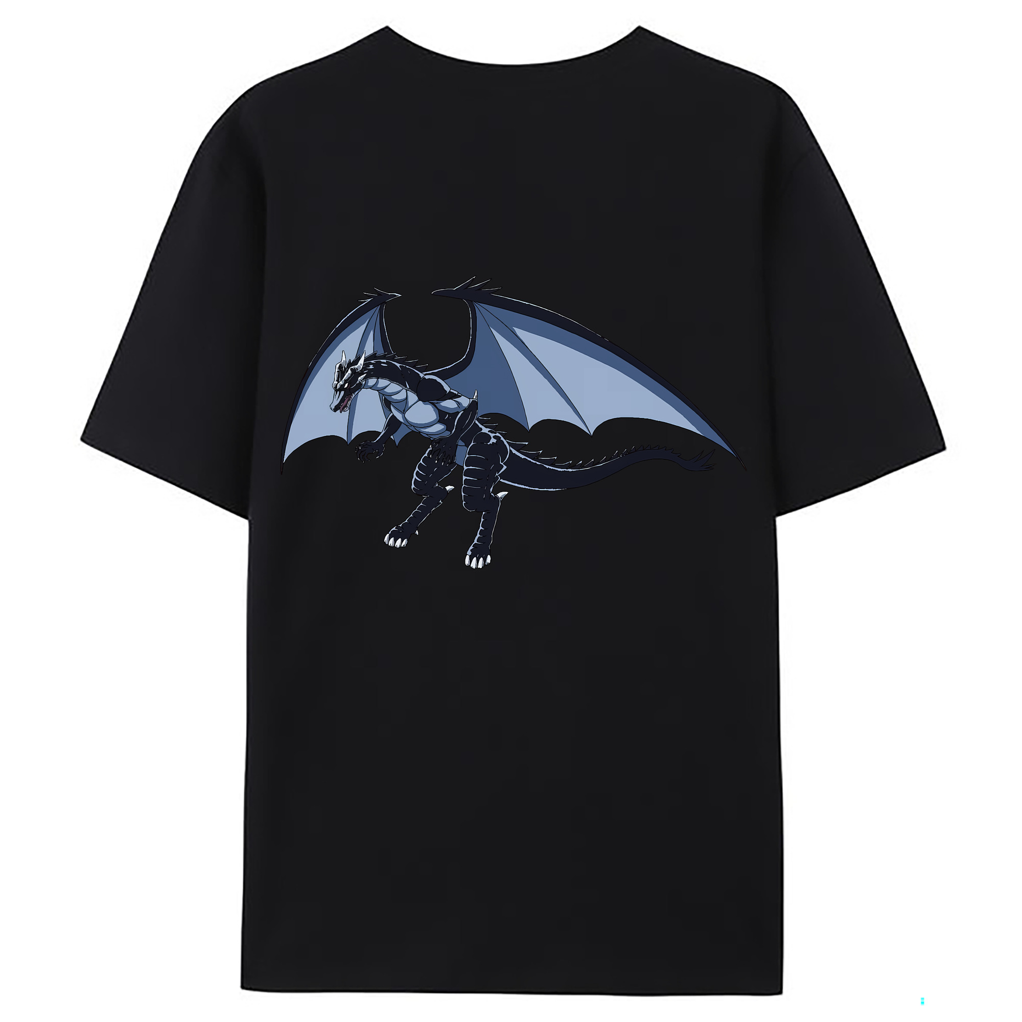 （画像用） 転スラ Regarding Reincarnated to Slime 綿100％ メンズ半袖Tシャツ（バックプリント） 通気性