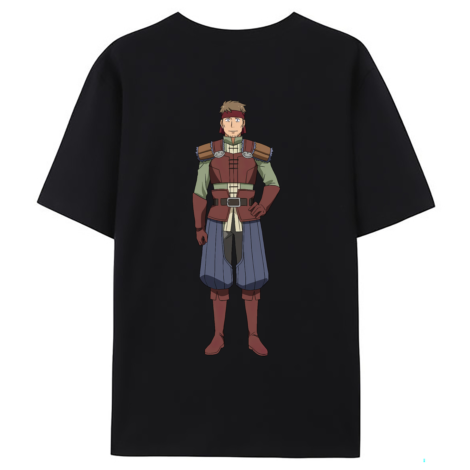 （画像用） 転スラ Regarding Reincarnated to Slime 綿100％ メンズ半袖Tシャツ（バックプリント） 通気性