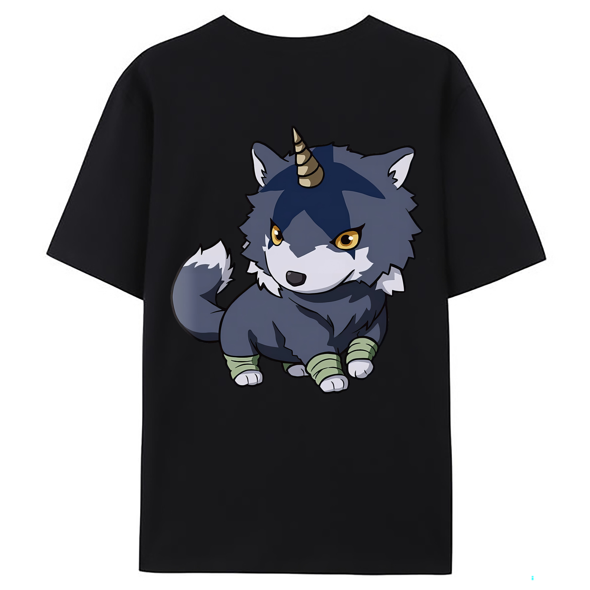 （画像用） 転スラ Regarding Reincarnated to Slime 綿100％ メンズ半袖Tシャツ（バックプリント） 通気性