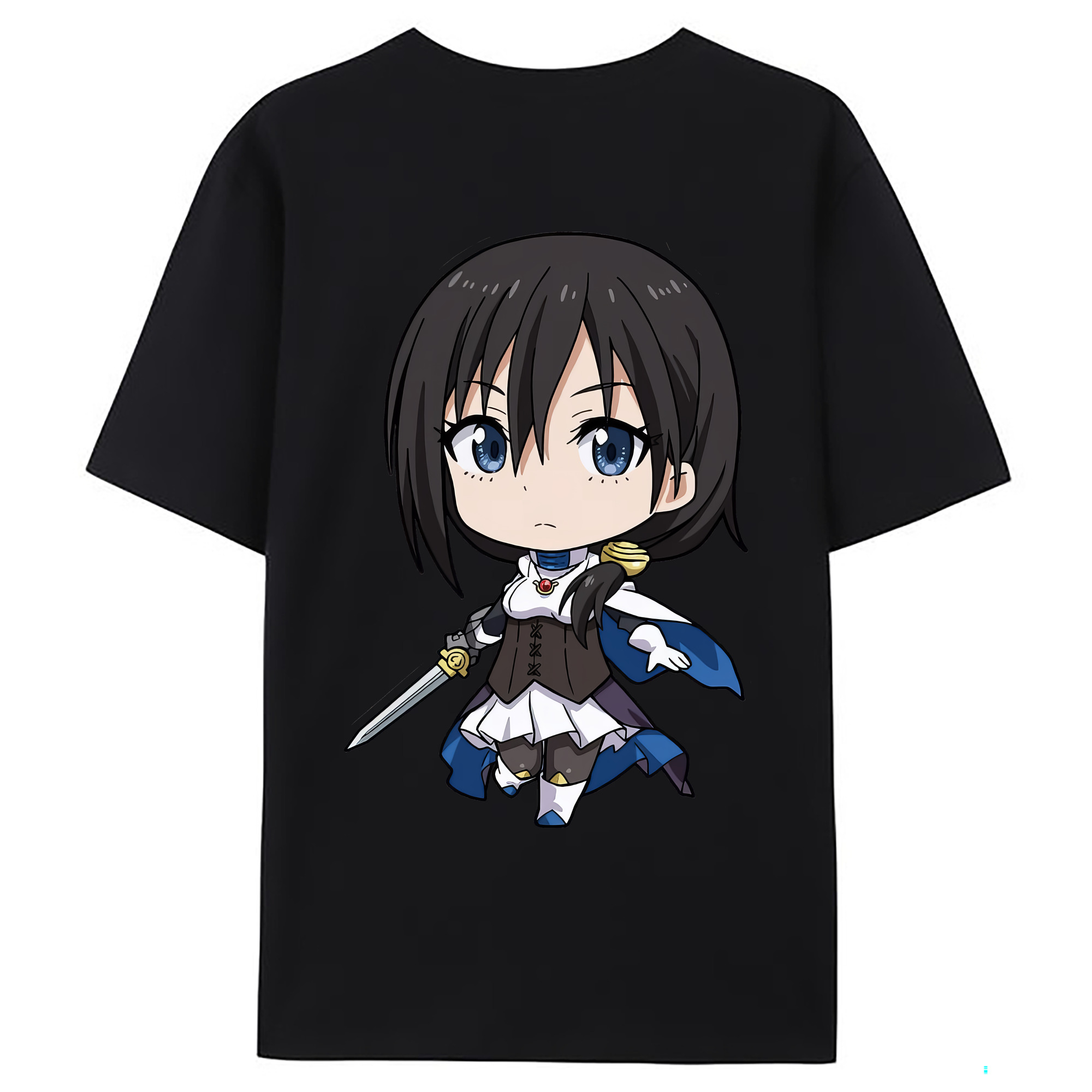 （画像用） 転スラ Regarding Reincarnated to Slime 綿100％ メンズ半袖Tシャツ（バックプリント） 通気性