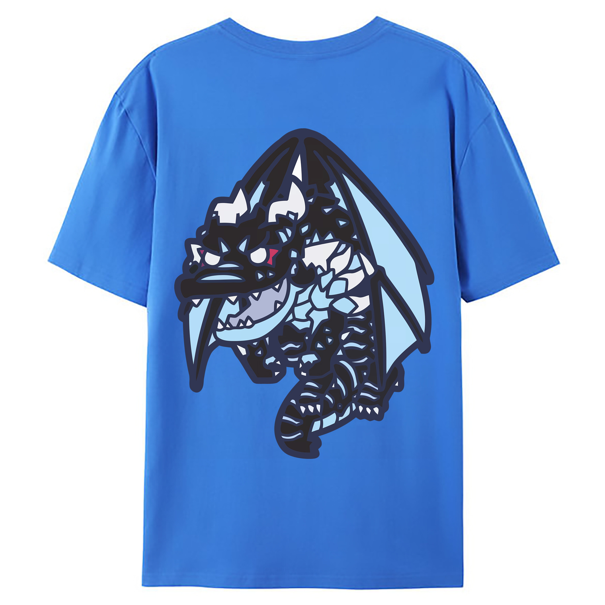 （画像用） 転スラ Regarding Reincarnated to Slime 綿100％ メンズ半袖Tシャツ（バックプリント） 通気性