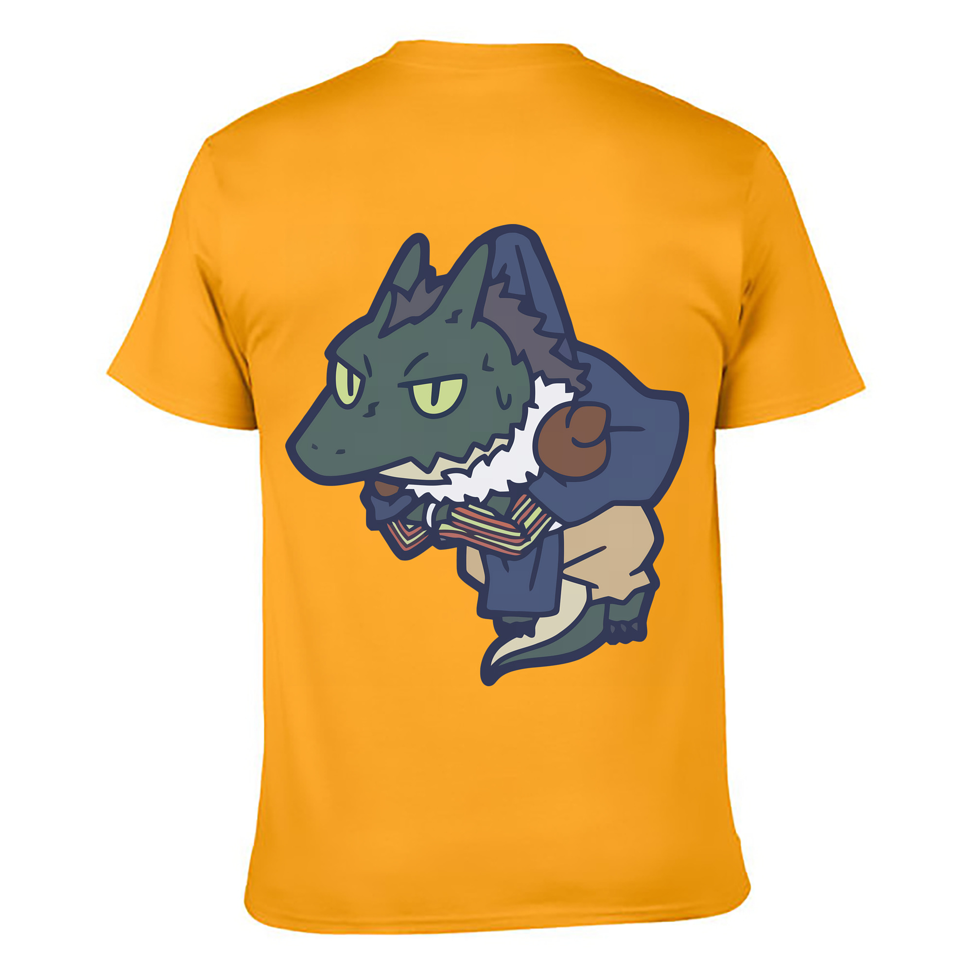 （画像用） 転スラ Regarding Reincarnated to Slime 綿100％ メンズ半袖Tシャツ（バックプリント） 通気性
