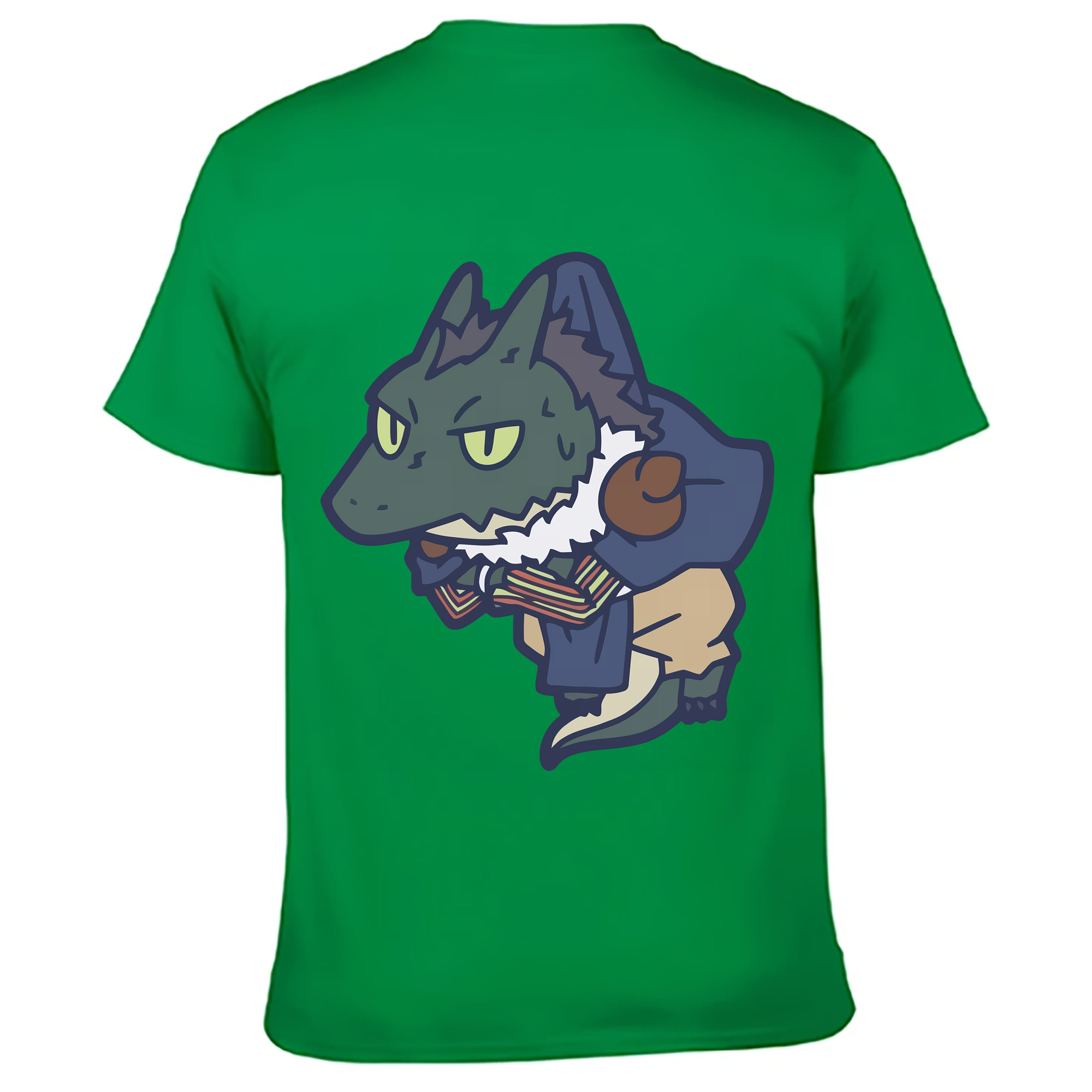 （画像用） 転スラ Regarding Reincarnated to Slime 綿100％ メンズ半袖Tシャツ（バックプリント） 通気性