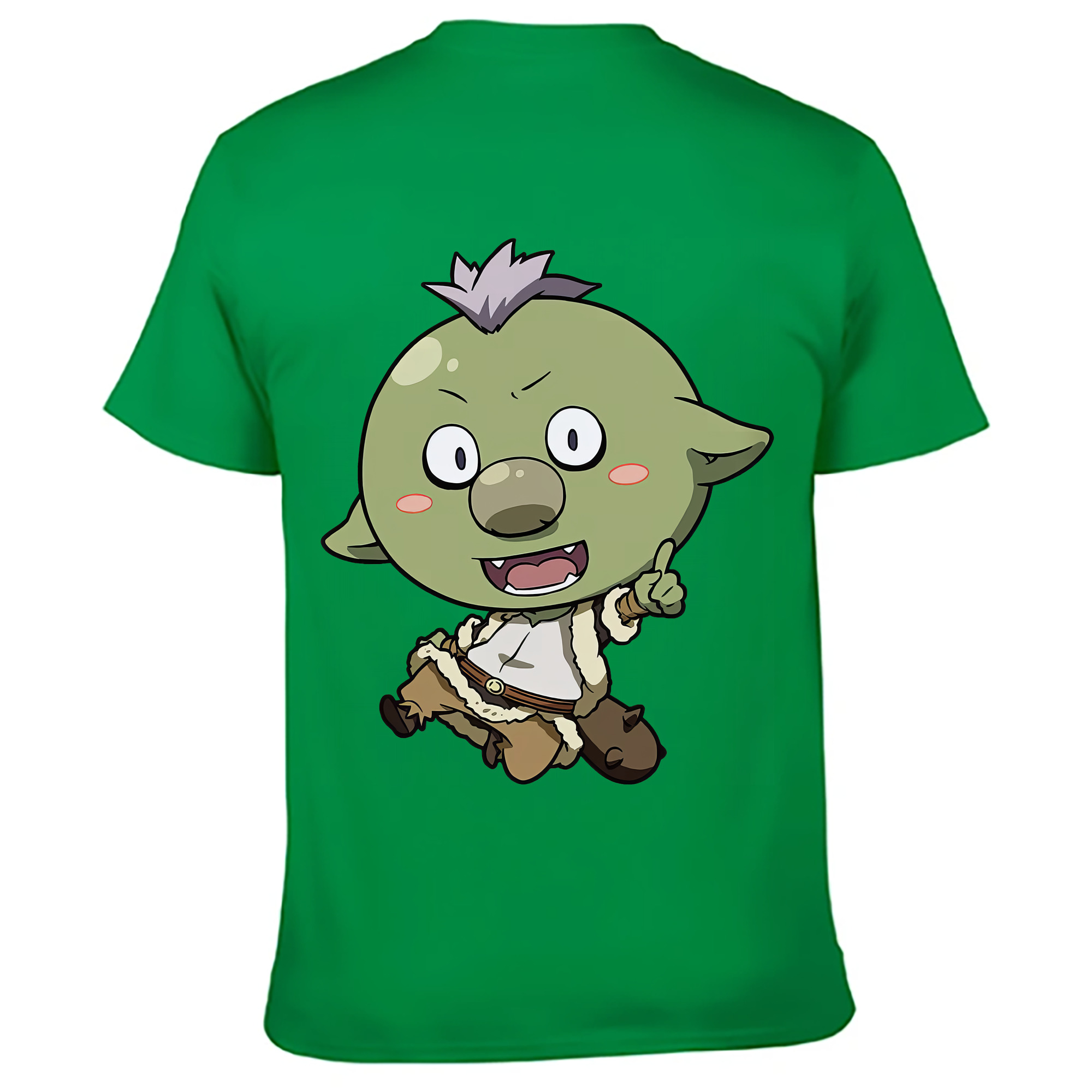 （画像用） 転スラ Regarding Reincarnated to Slime 綿100％ メンズ半袖Tシャツ（バックプリント） 通気性