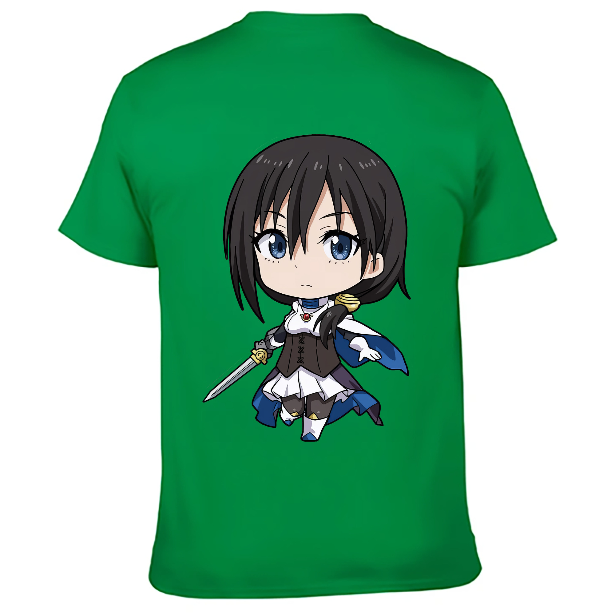 （画像用） 転スラ Regarding Reincarnated to Slime 綿100％ メンズ半袖Tシャツ（バックプリント） 通気性