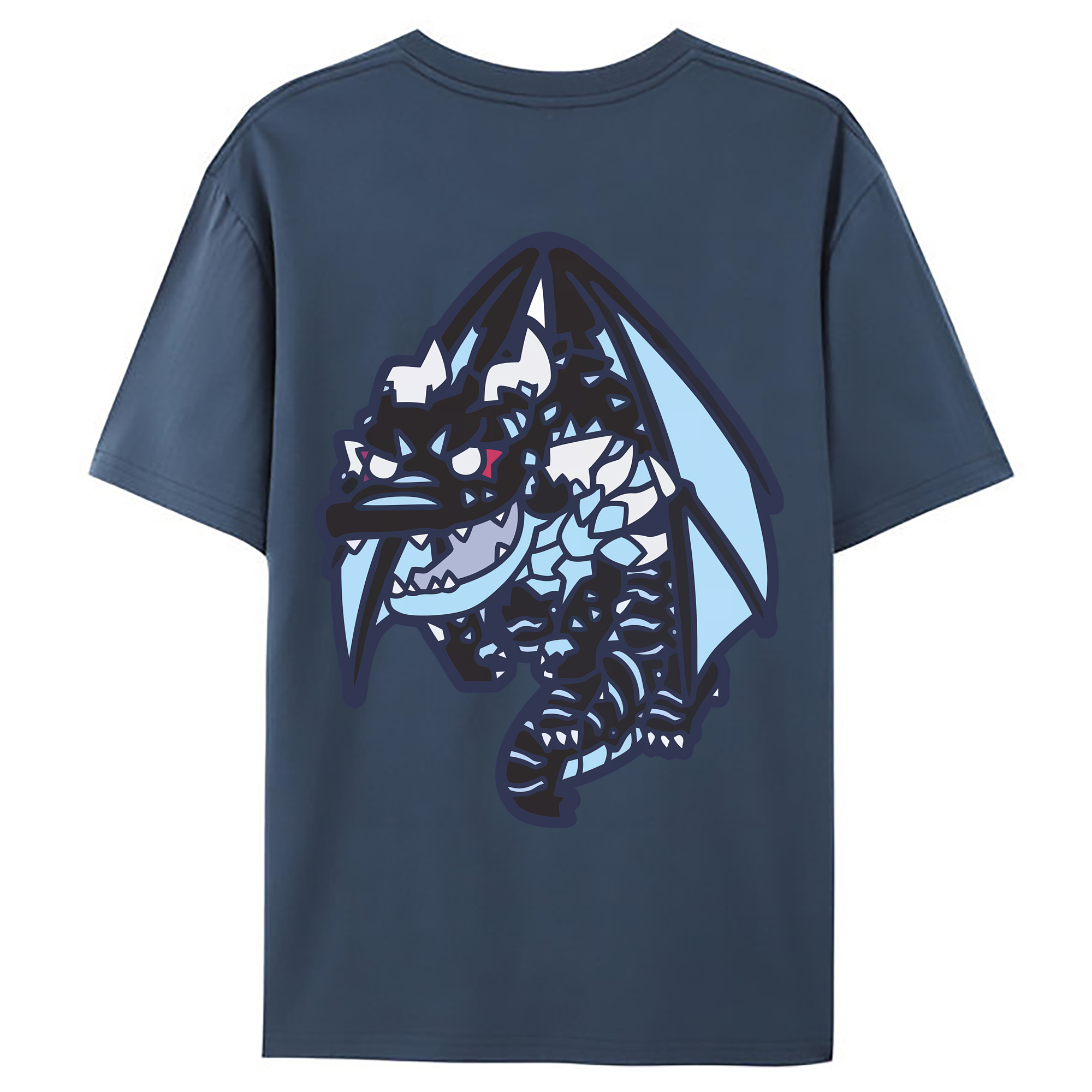 （画像用） 転スラ Regarding Reincarnated to Slime 綿100％ メンズ半袖Tシャツ（バックプリント） 通気性