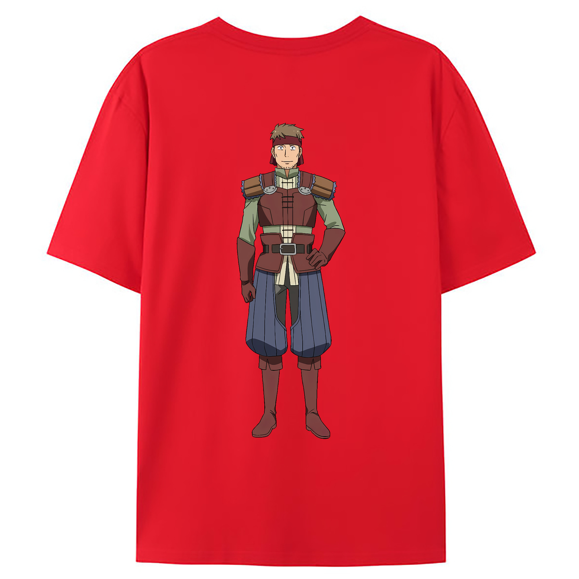 （画像用） 転スラ Regarding Reincarnated to Slime 綿100％ メンズ半袖Tシャツ（バックプリント） 通気性