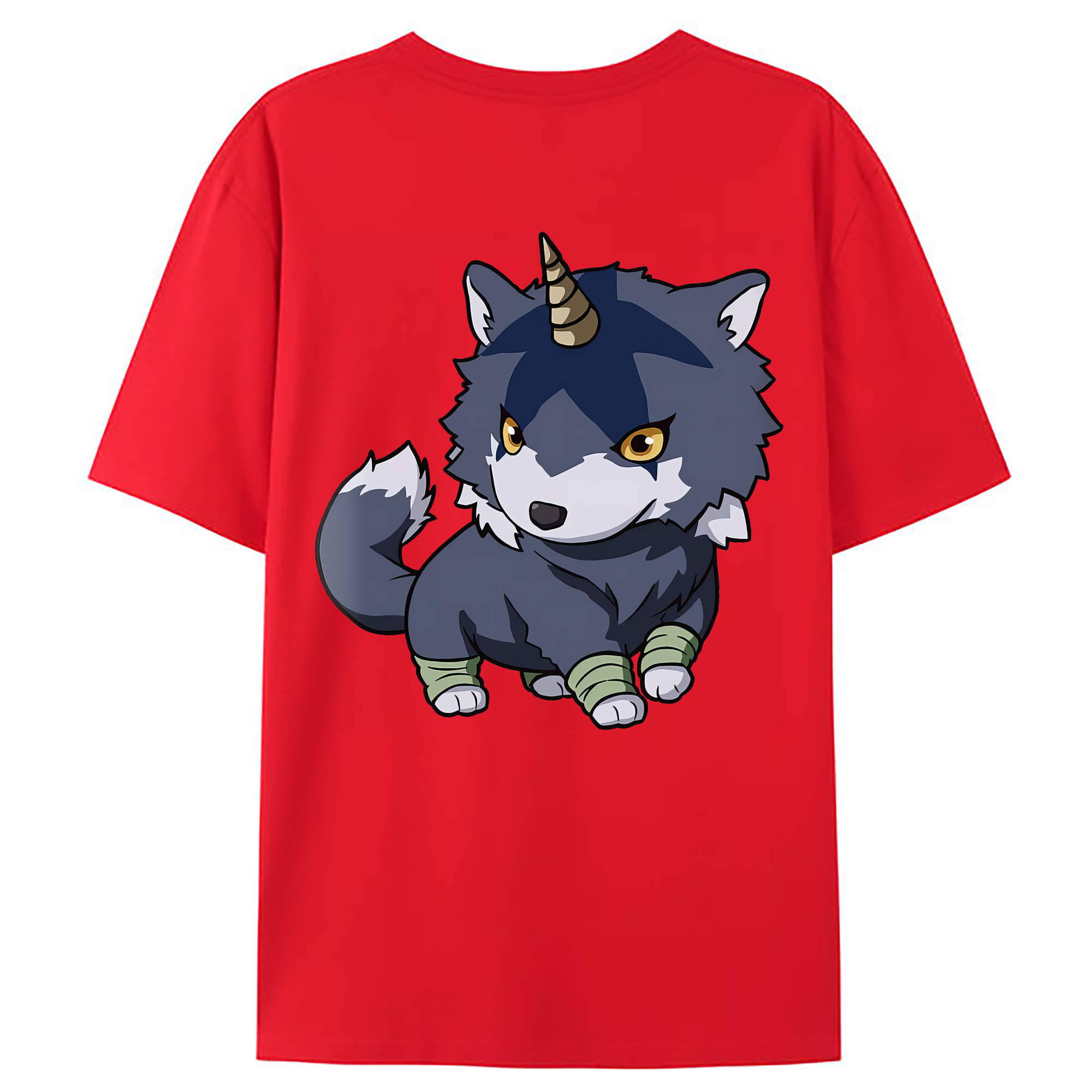 （画像用） 転スラ Regarding Reincarnated to Slime 綿100％ メンズ半袖Tシャツ（バックプリント） 通気性