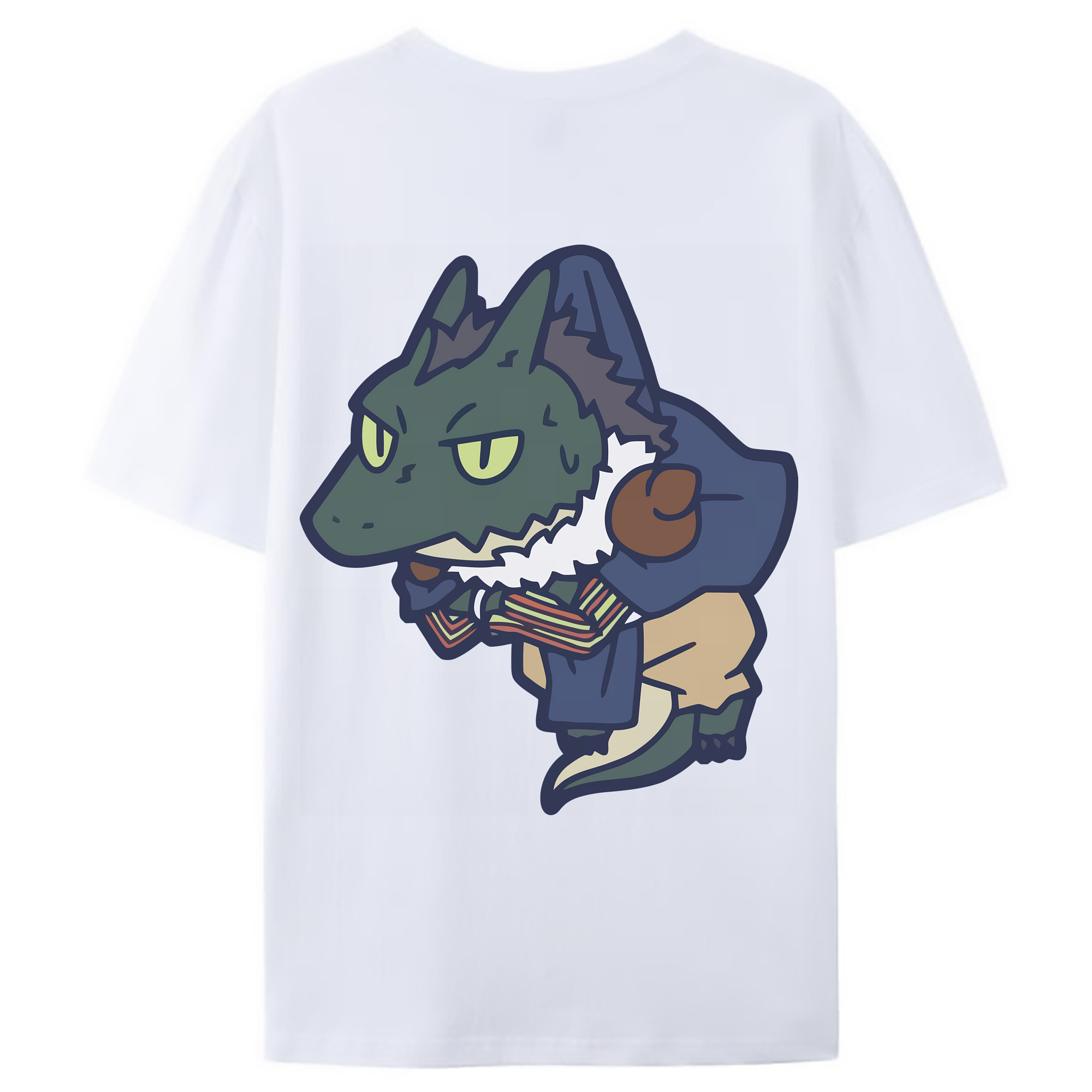 （画像用） 転スラ Regarding Reincarnated to Slime 綿100％ メンズ半袖Tシャツ（バックプリント） 通気性