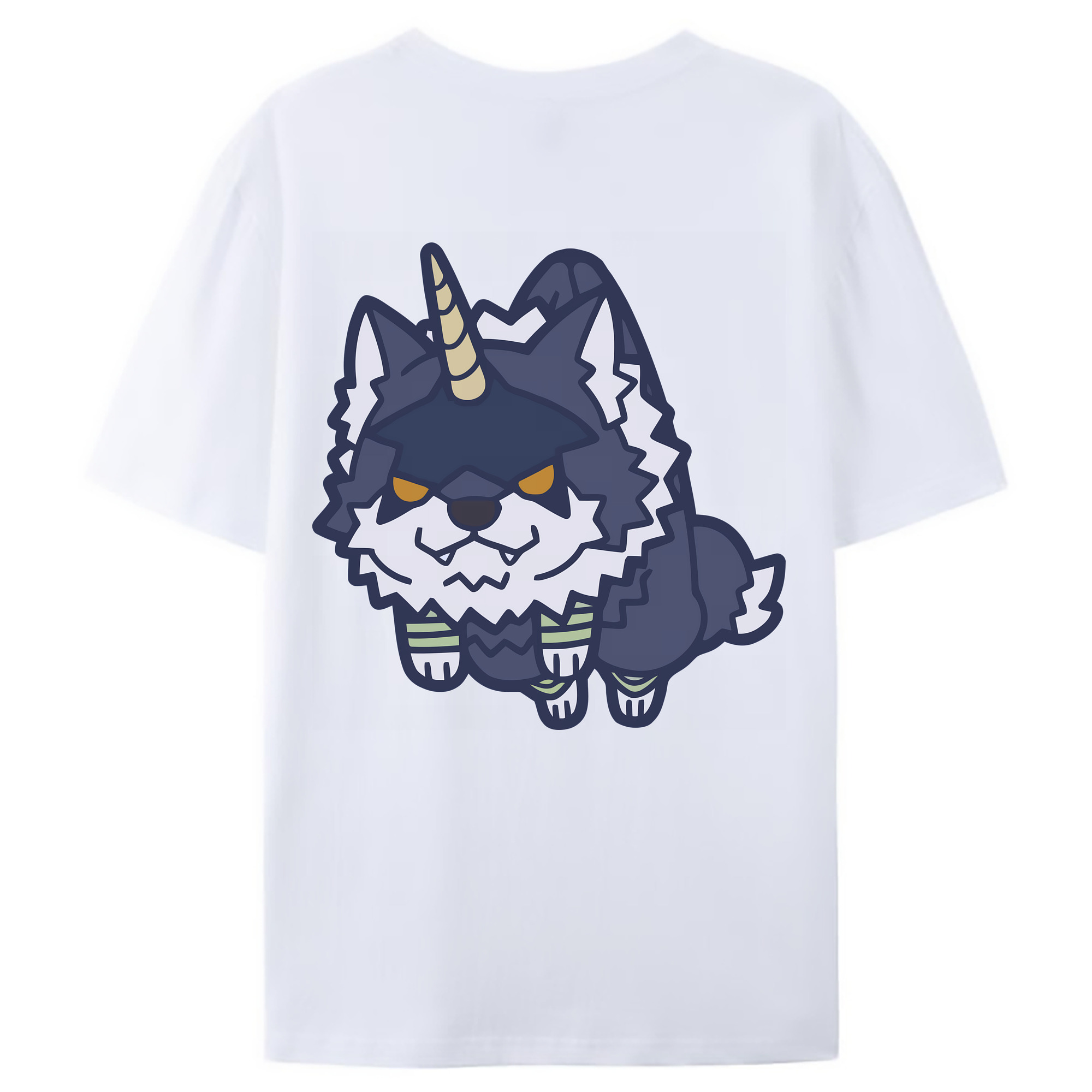 （画像用） 転スラ Regarding Reincarnated to Slime 綿100％ メンズ半袖Tシャツ（バックプリント） 通気性