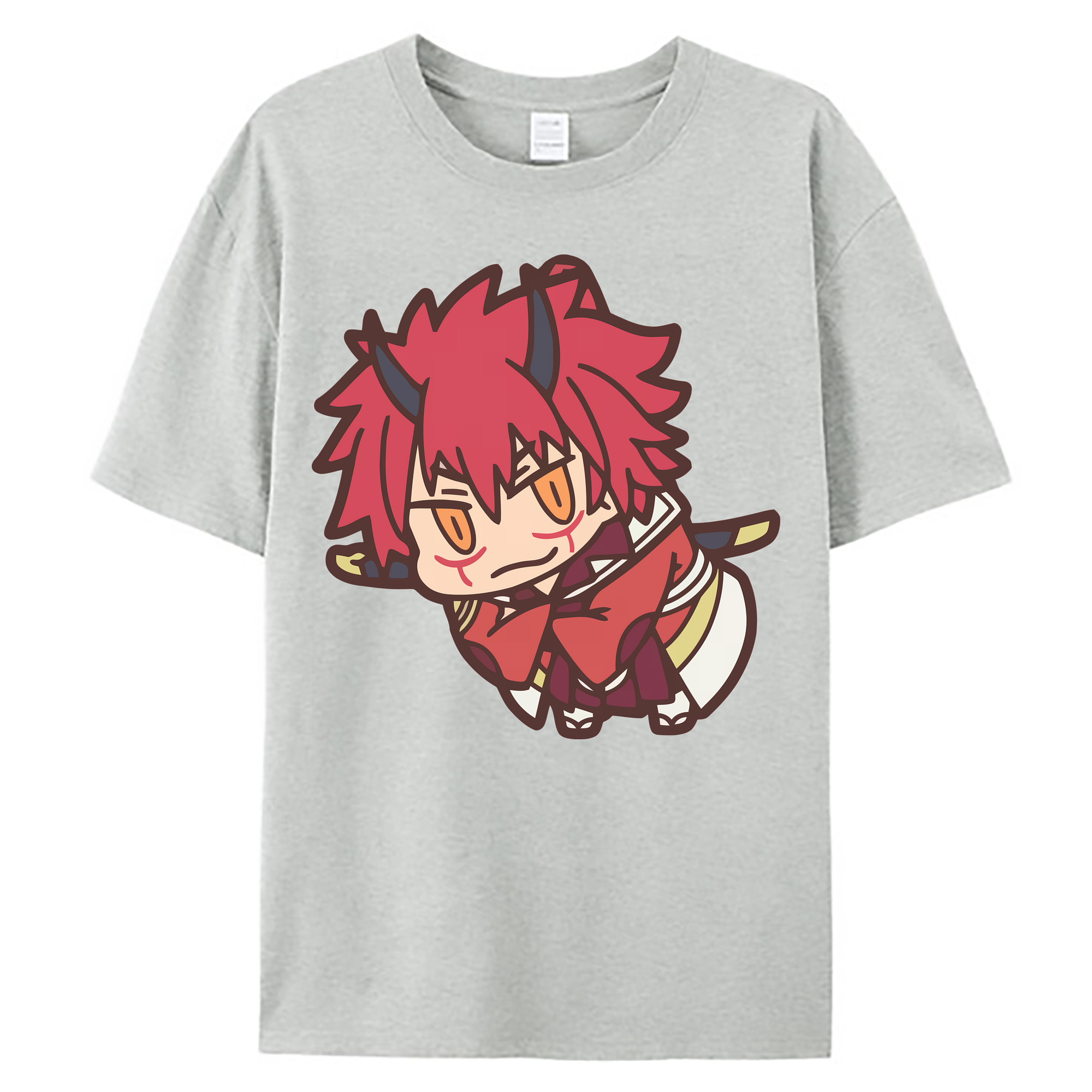 （画像用） 転スラ Regarding Reincarnated to Slime 綿100％ メンズ半袖Tシャツ｜肌触りやわらか＆通気性
