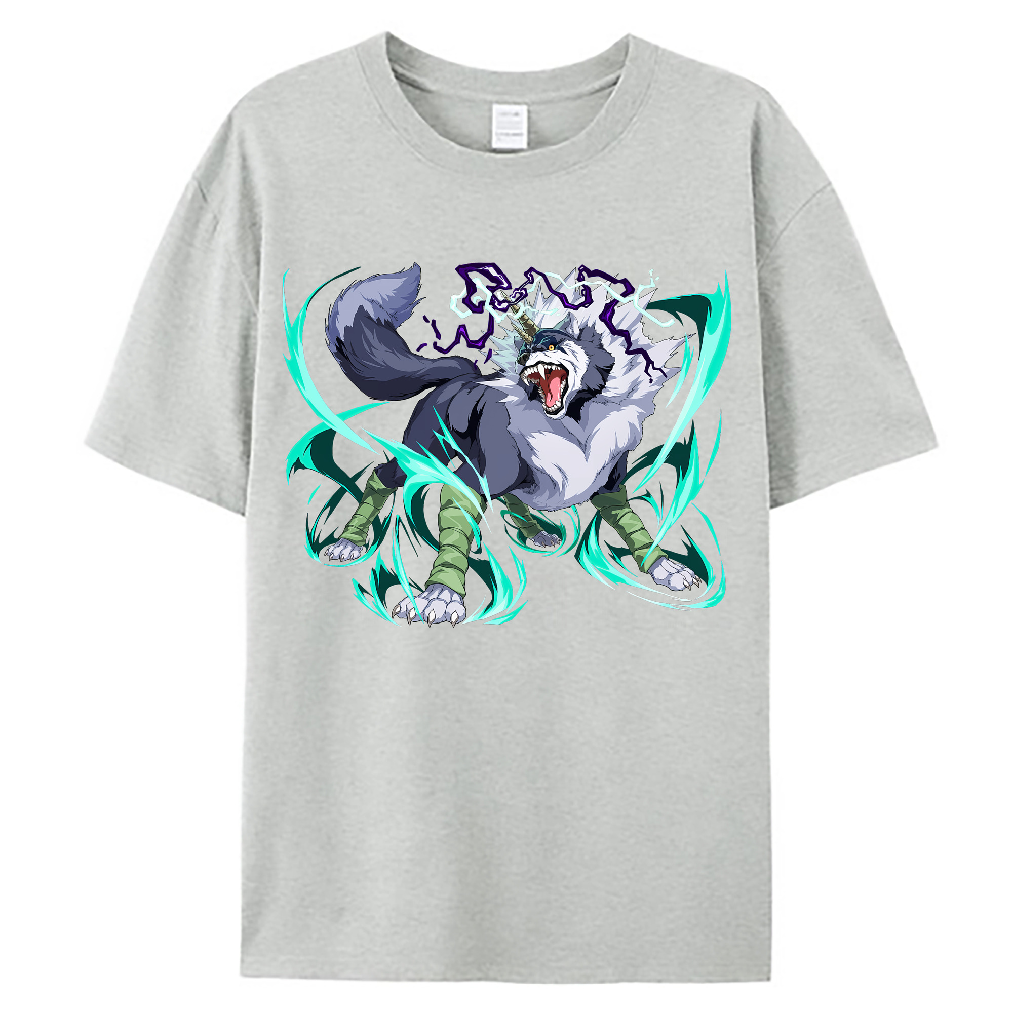 （画像用） 転スラ Regarding Reincarnated to Slime 綿100％ メンズ半袖Tシャツ｜肌触りやわらか＆通気性