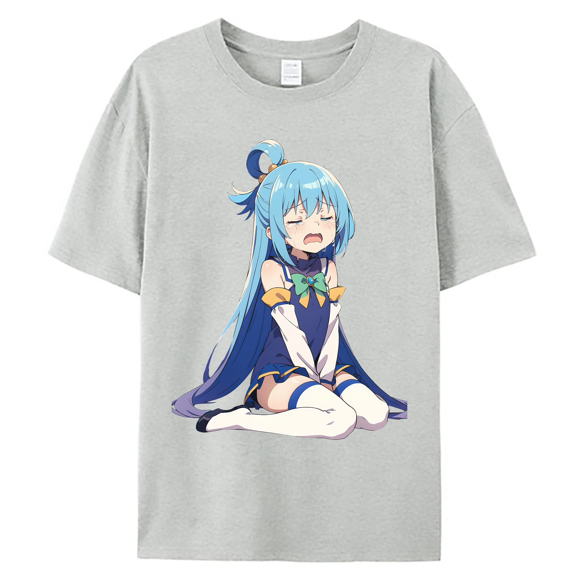（画像用） 転スラ Regarding Reincarnated to Slime 綿100％ メンズ半袖Tシャツ｜肌触りやわらか＆通気性