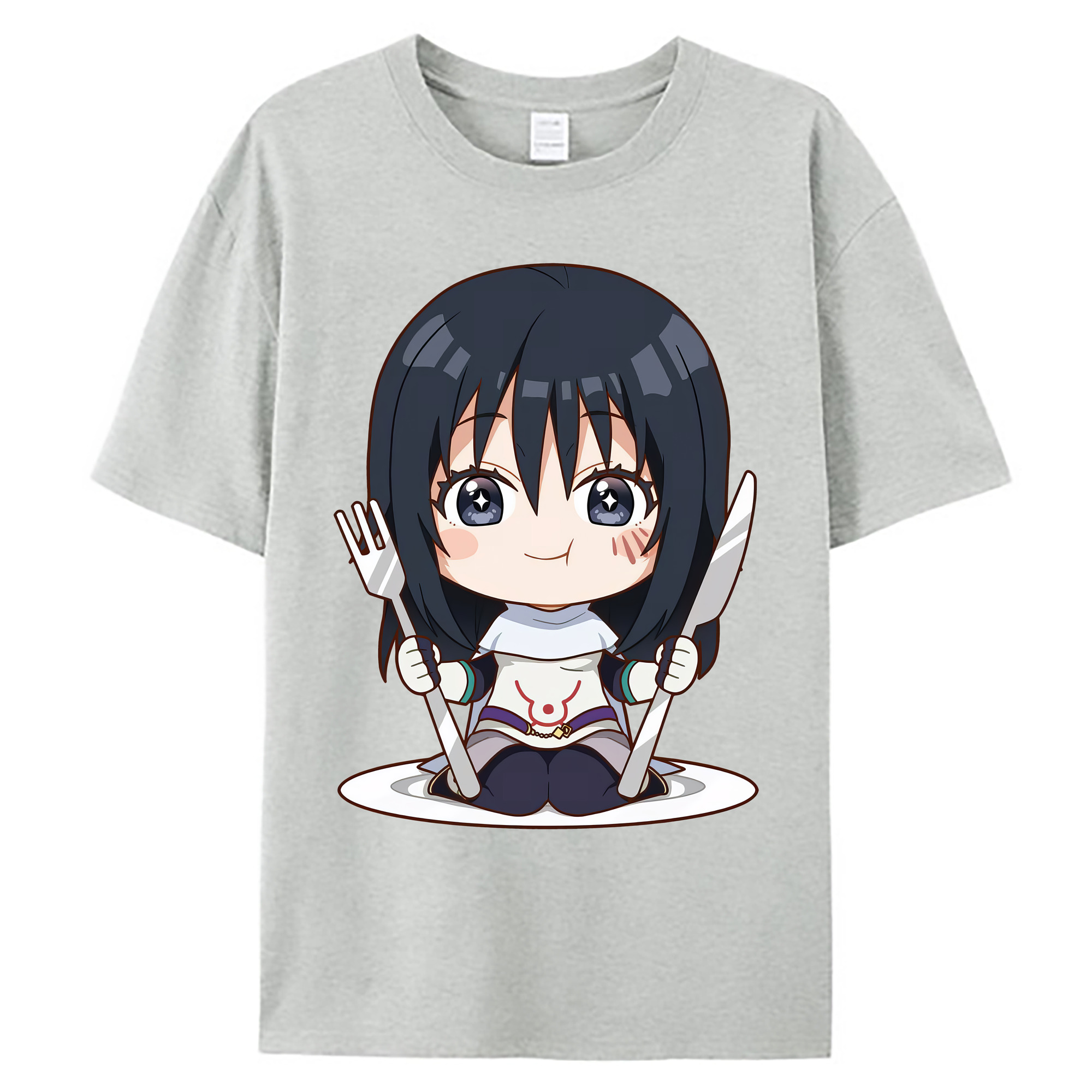 （画像用） 転スラ Regarding Reincarnated to Slime 綿100％ メンズ半袖Tシャツ｜肌触りやわらか＆通気性