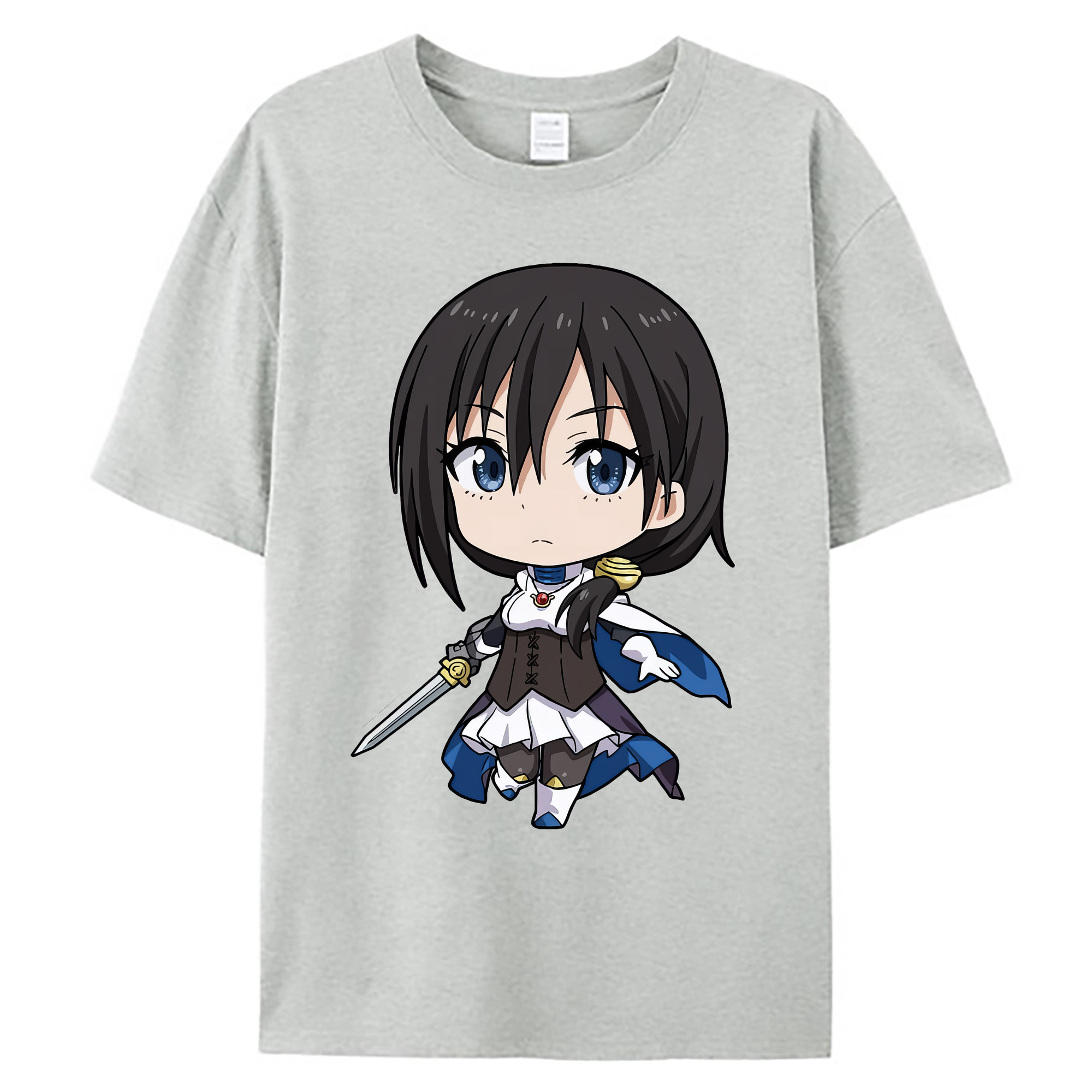 （画像用） 転スラ Regarding Reincarnated to Slime 綿100％ メンズ半袖Tシャツ｜肌触りやわらか＆通気性