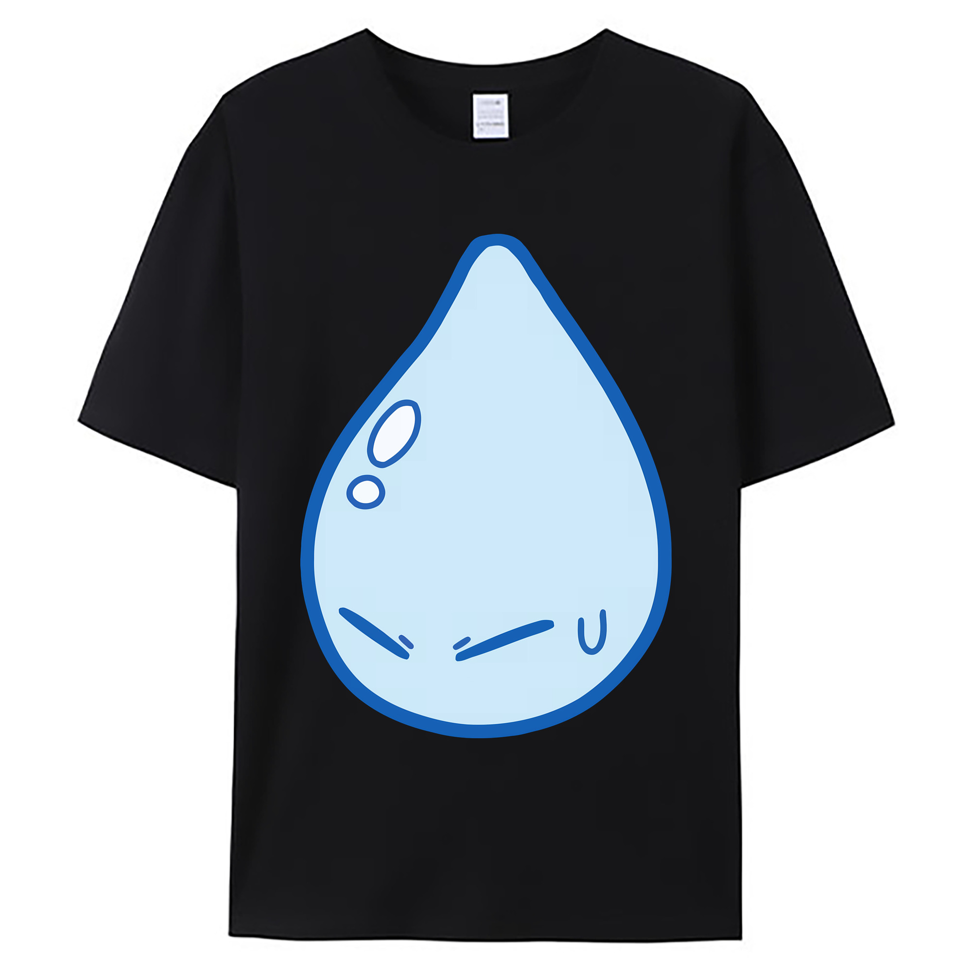 （画像用） 転スラ Regarding Reincarnated to Slime 綿100％ メンズ半袖Tシャツ｜肌触りやわらか＆通気性