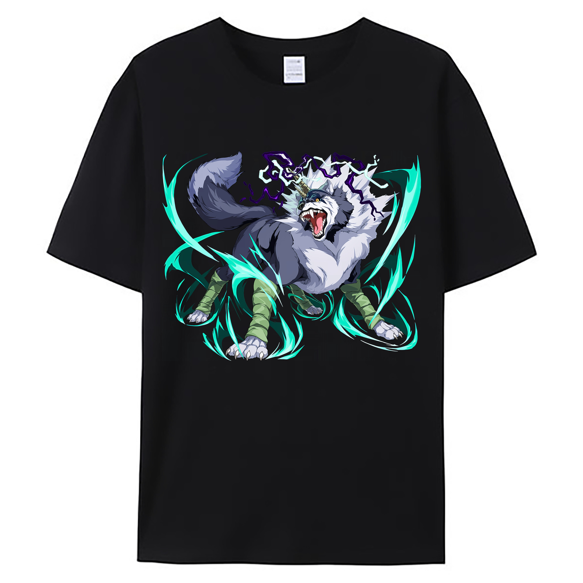 （画像用） 転スラ Regarding Reincarnated to Slime 綿100％ メンズ半袖Tシャツ｜肌触りやわらか＆通気性