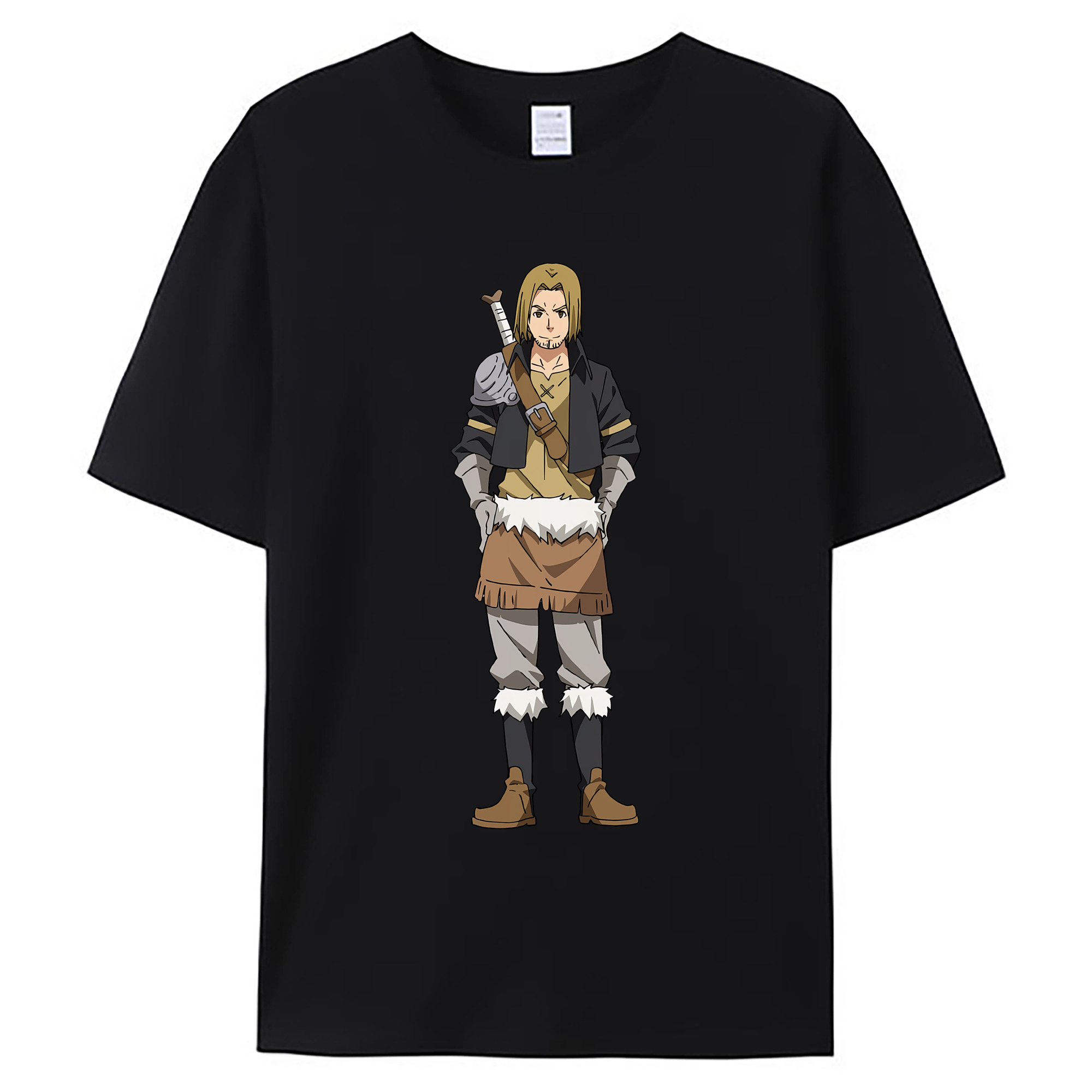 （画像用） 転スラ Regarding Reincarnated to Slime 綿100％ メンズ半袖Tシャツ｜肌触りやわらか＆通気性