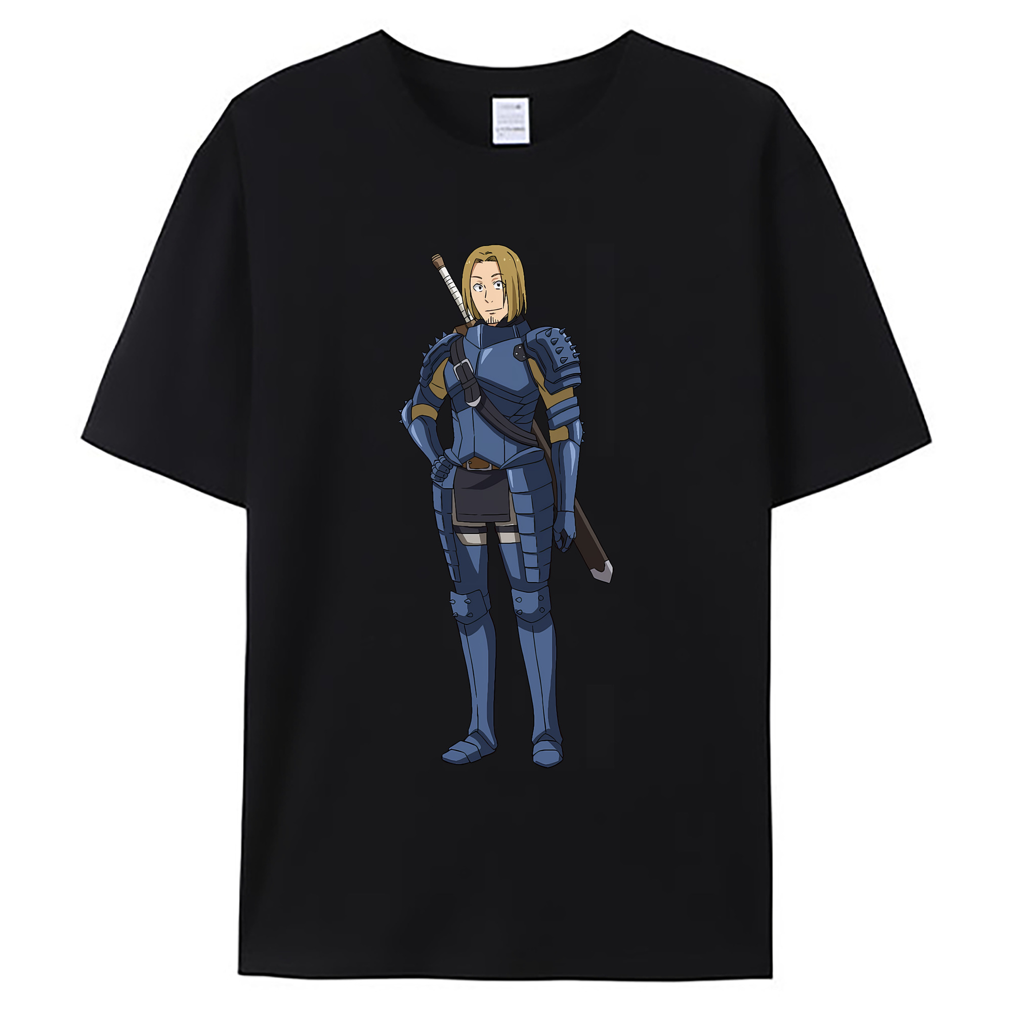 （画像用） 転スラ Regarding Reincarnated to Slime 綿100％ メンズ半袖Tシャツ｜肌触りやわらか＆通気性