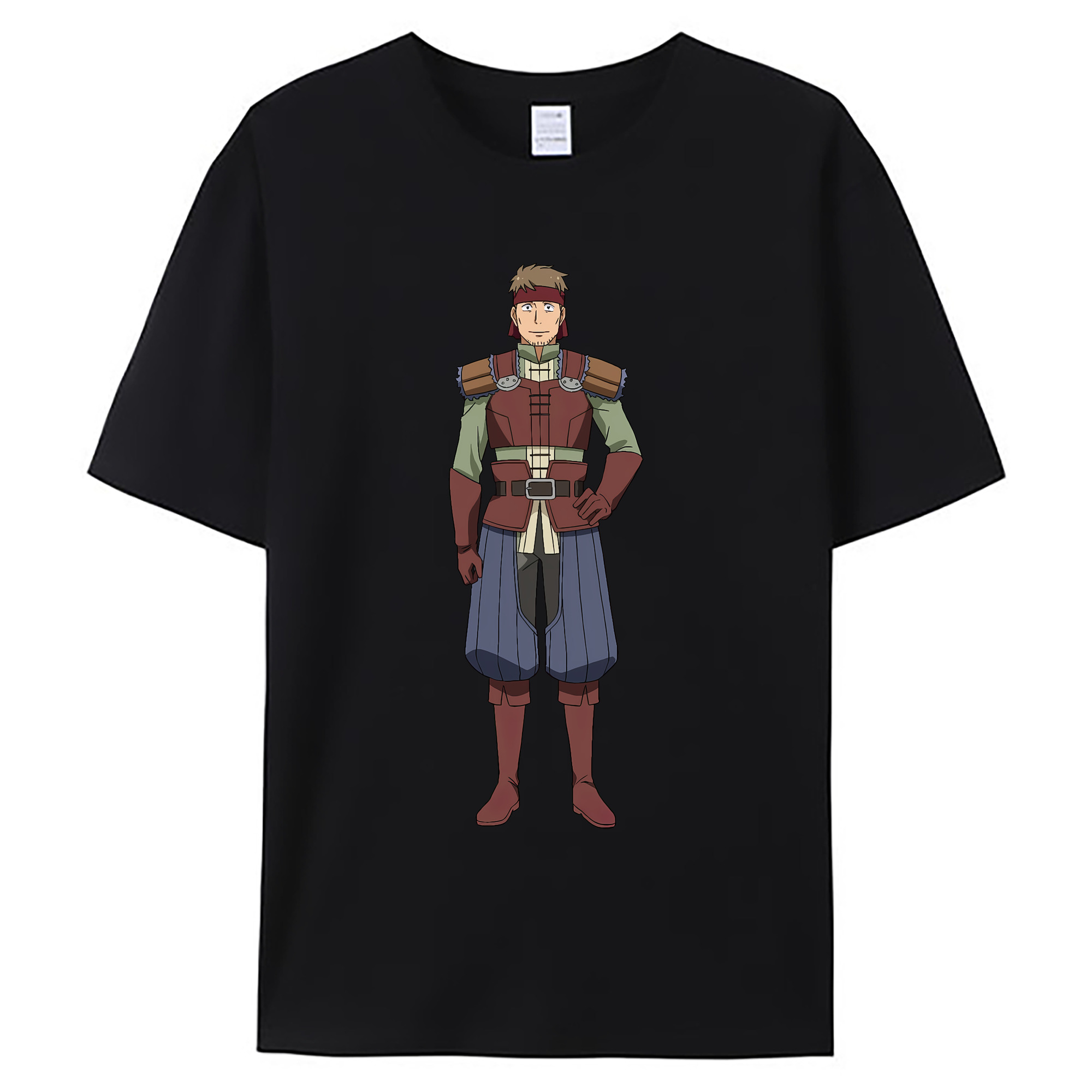 （画像用） 転スラ Regarding Reincarnated to Slime 綿100％ メンズ半袖Tシャツ｜肌触りやわらか＆通気性