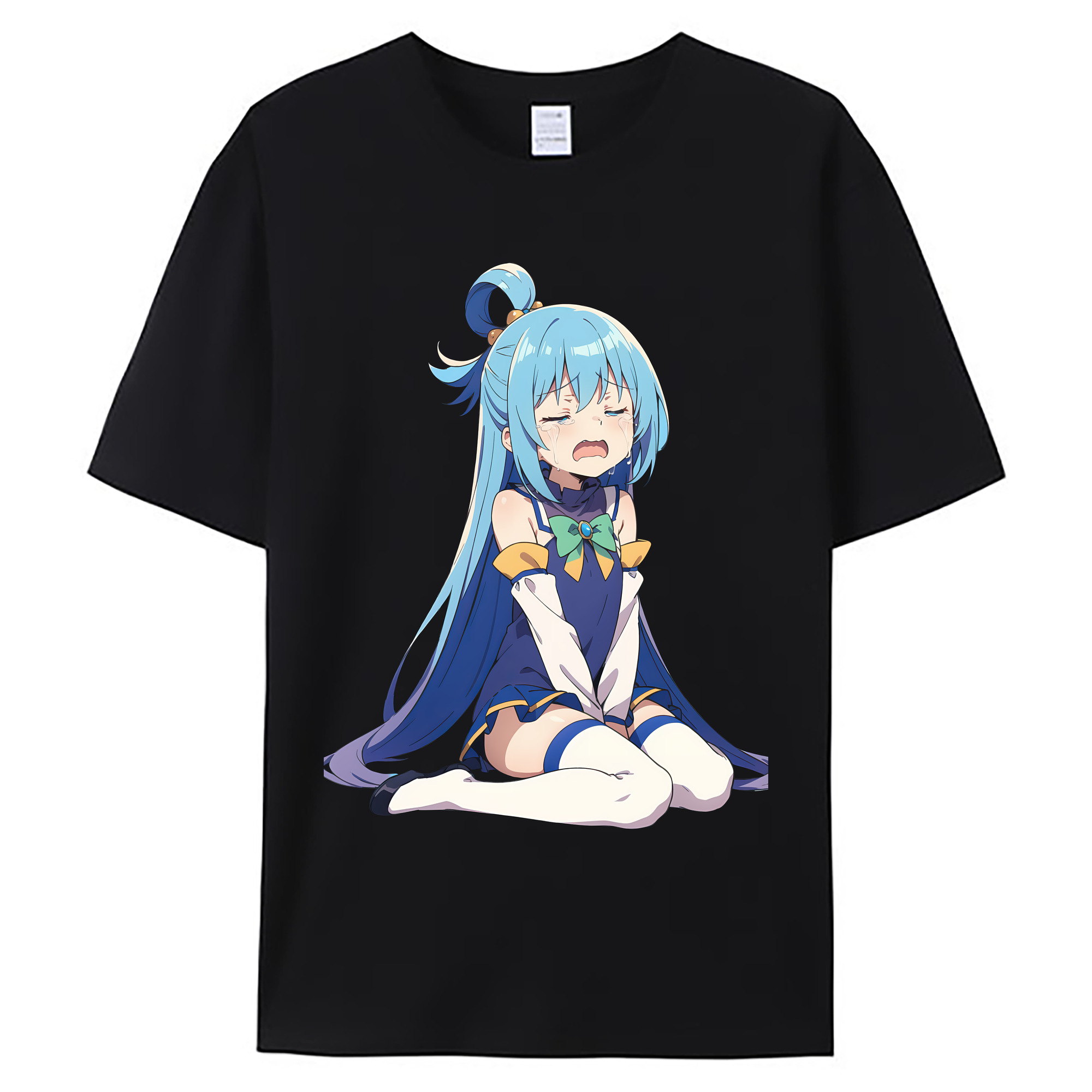 （画像用） 転スラ Regarding Reincarnated to Slime 綿100％ メンズ半袖Tシャツ｜肌触りやわらか＆通気性