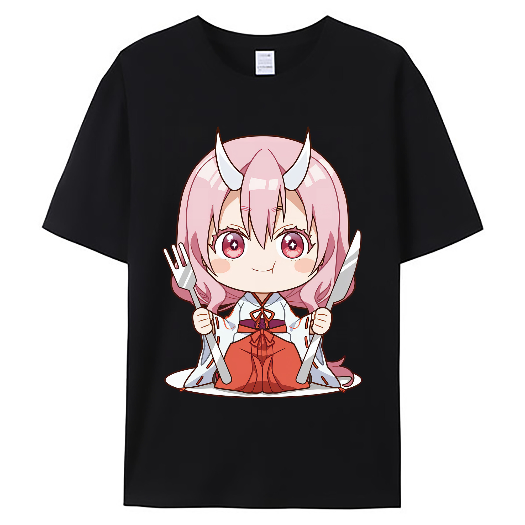（画像用） 転スラ Regarding Reincarnated to Slime 綿100％ メンズ半袖Tシャツ｜肌触りやわらか＆通気性