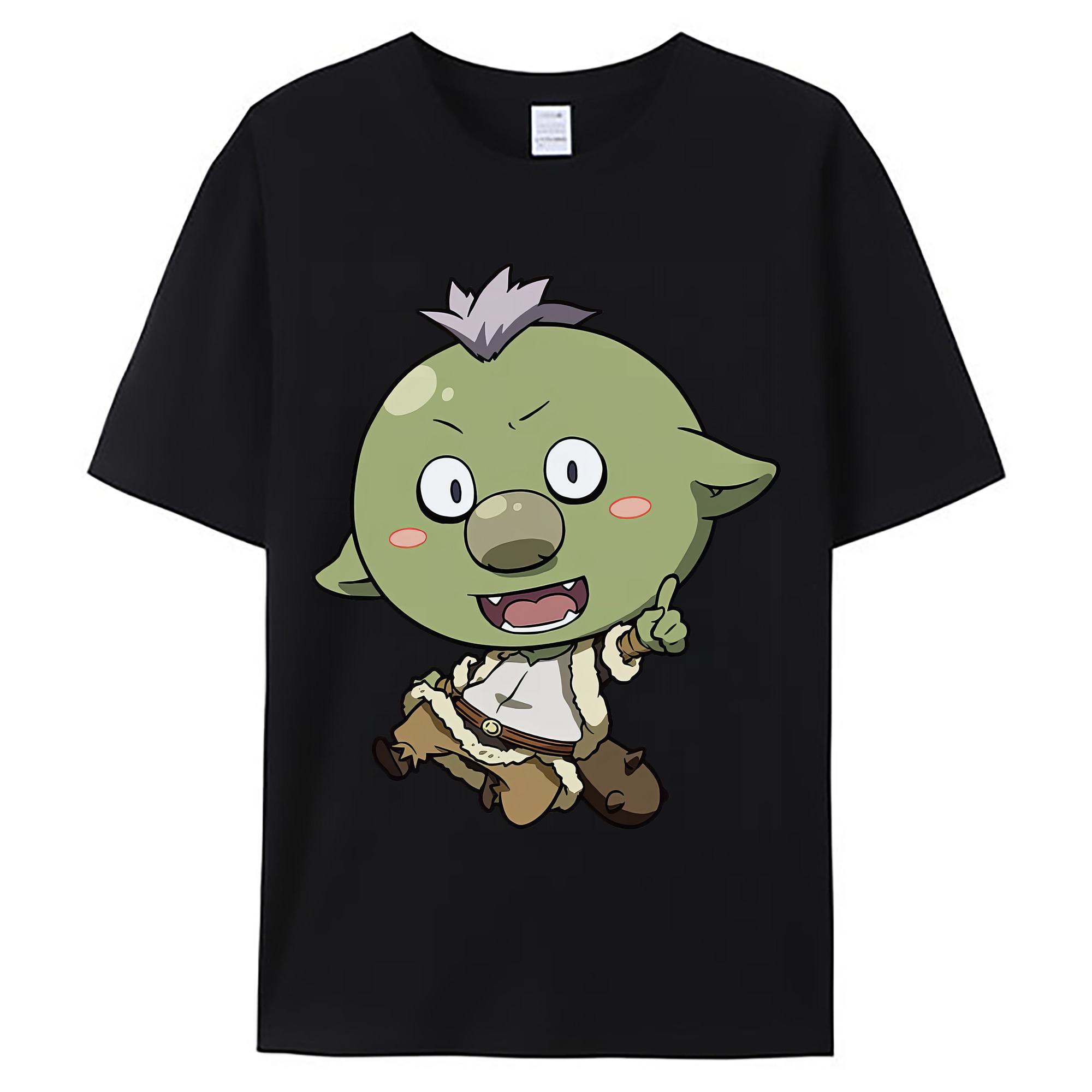 （画像用） 転スラ Regarding Reincarnated to Slime 綿100％ メンズ半袖Tシャツ｜肌触りやわらか＆通気性
