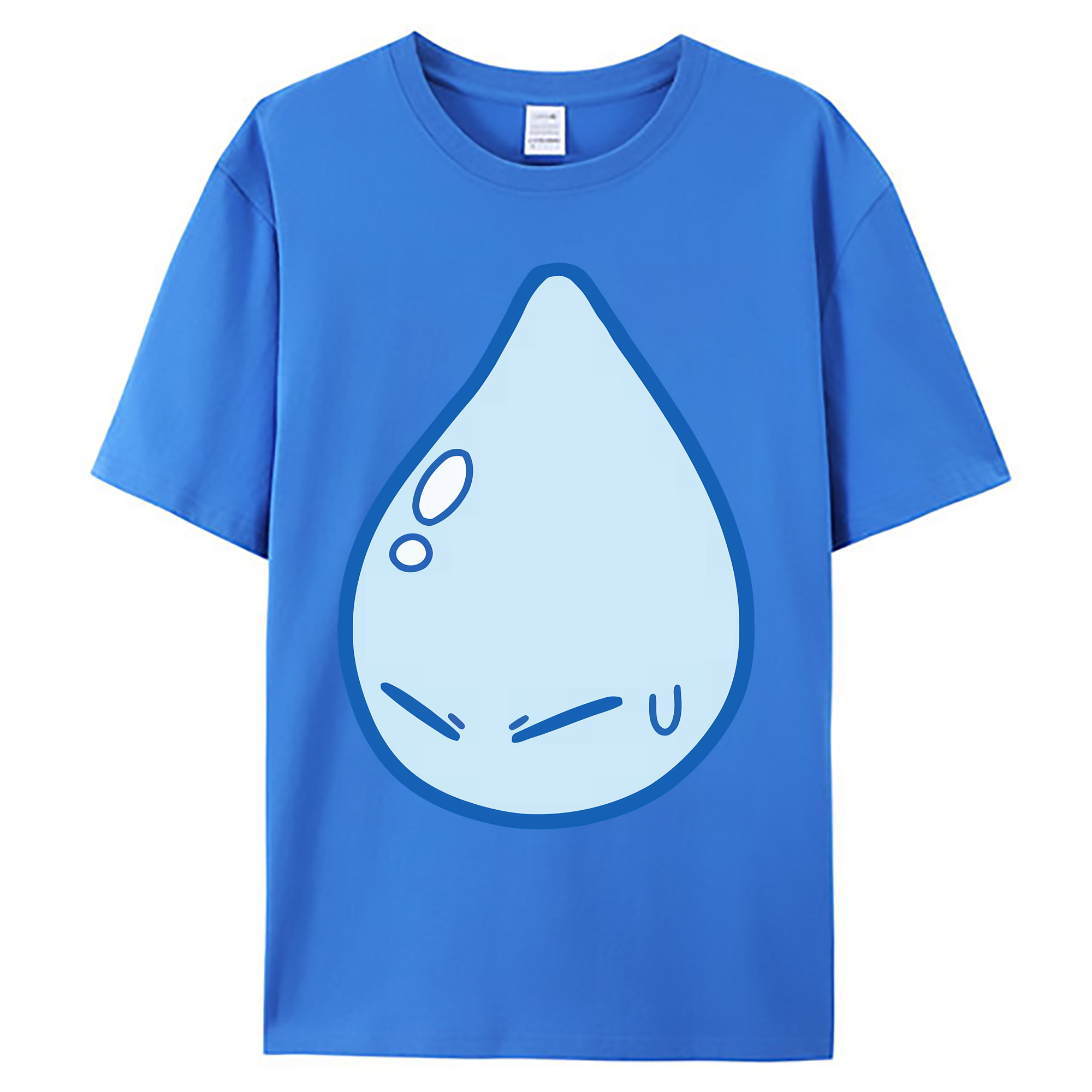 （画像用） 転スラ Regarding Reincarnated to Slime 綿100％ メンズ半袖Tシャツ｜肌触りやわらか＆通気性